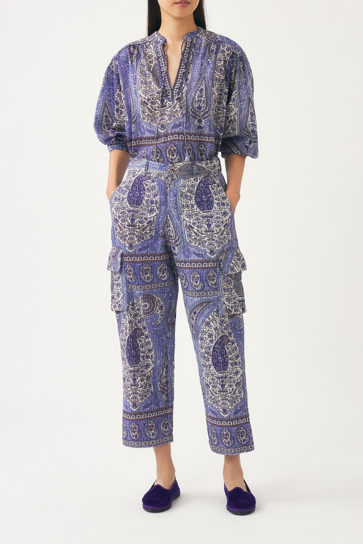 Print trousers Tajar