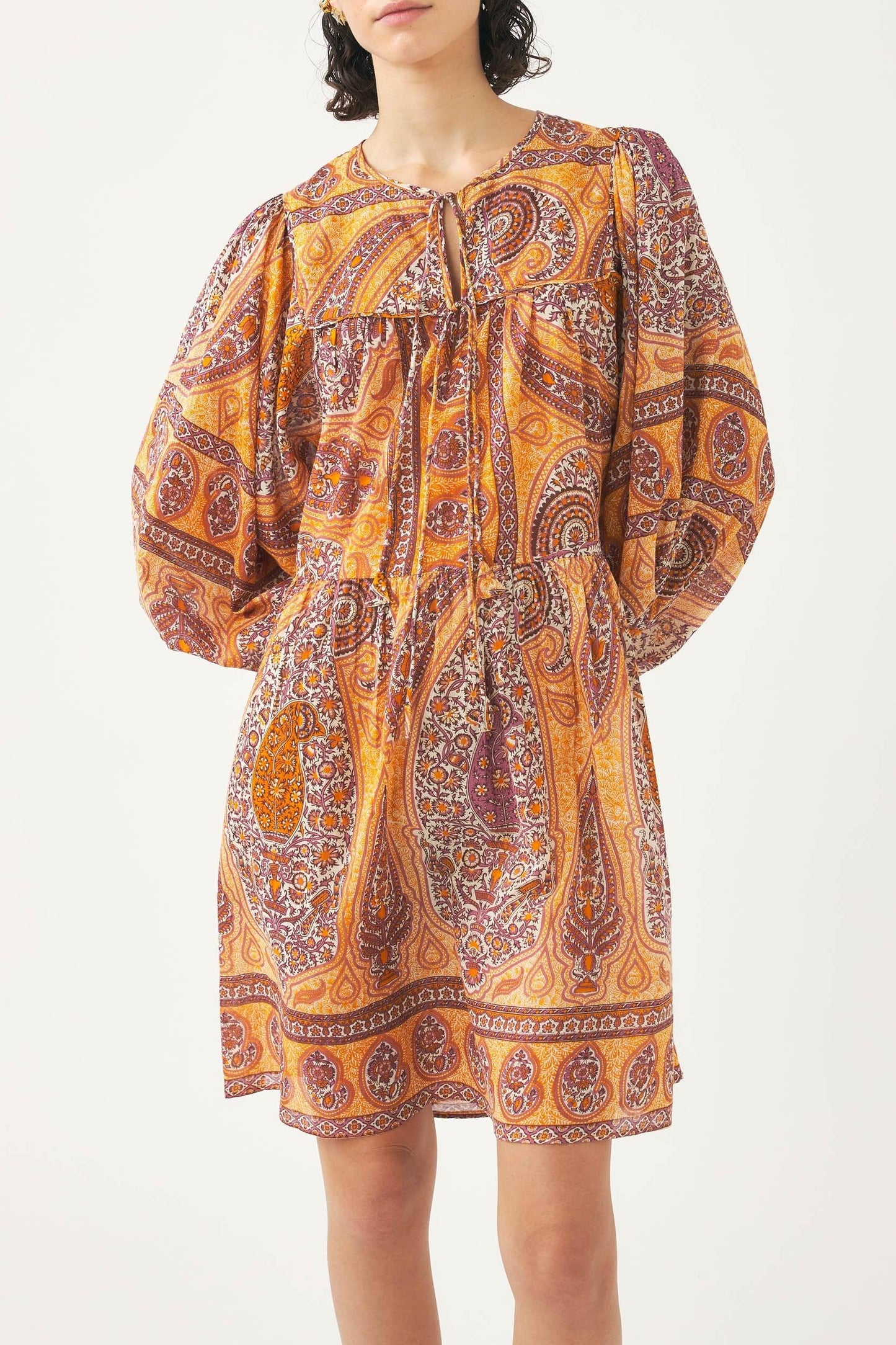 Print mini dress Tajar