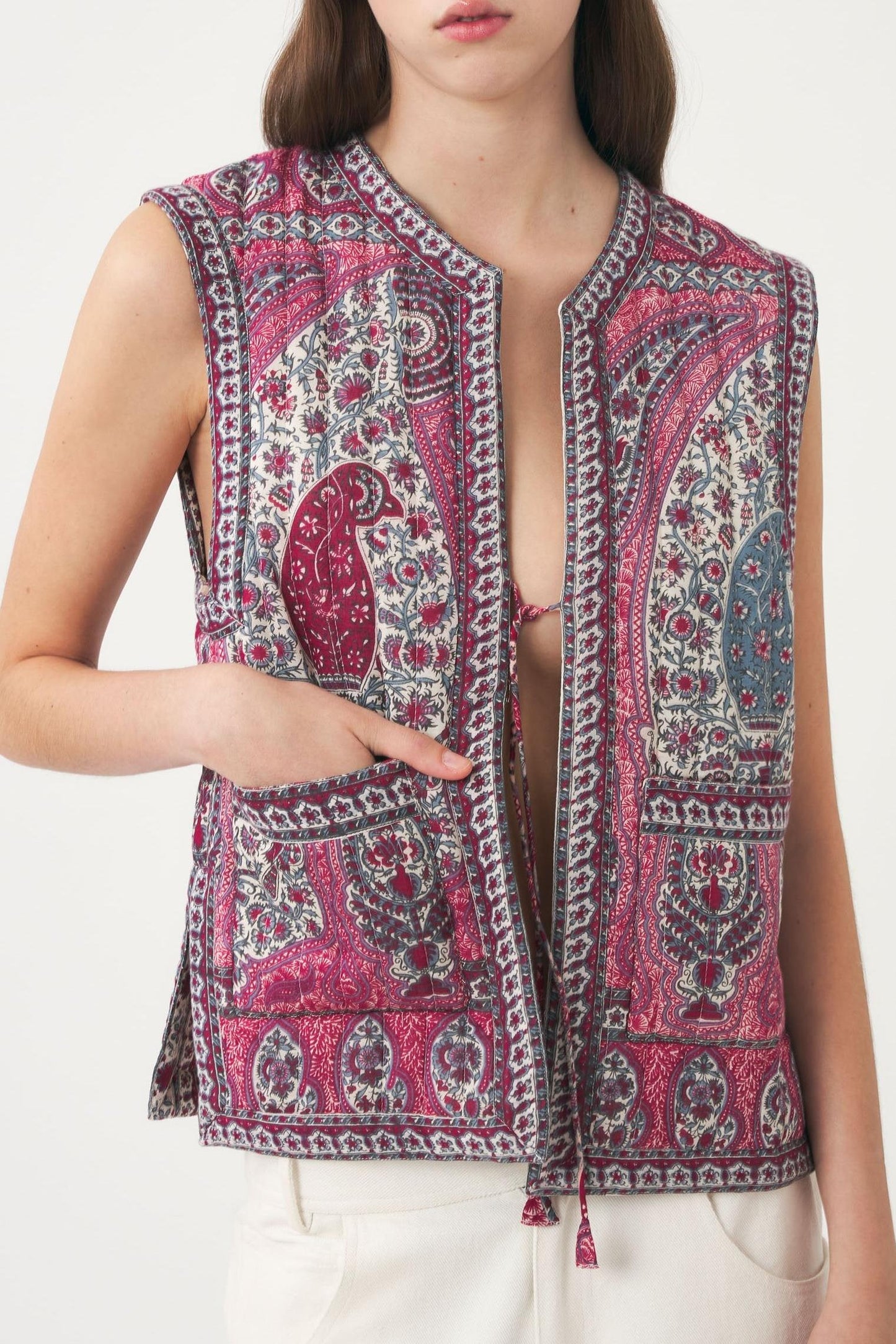 Print gilet Tajar