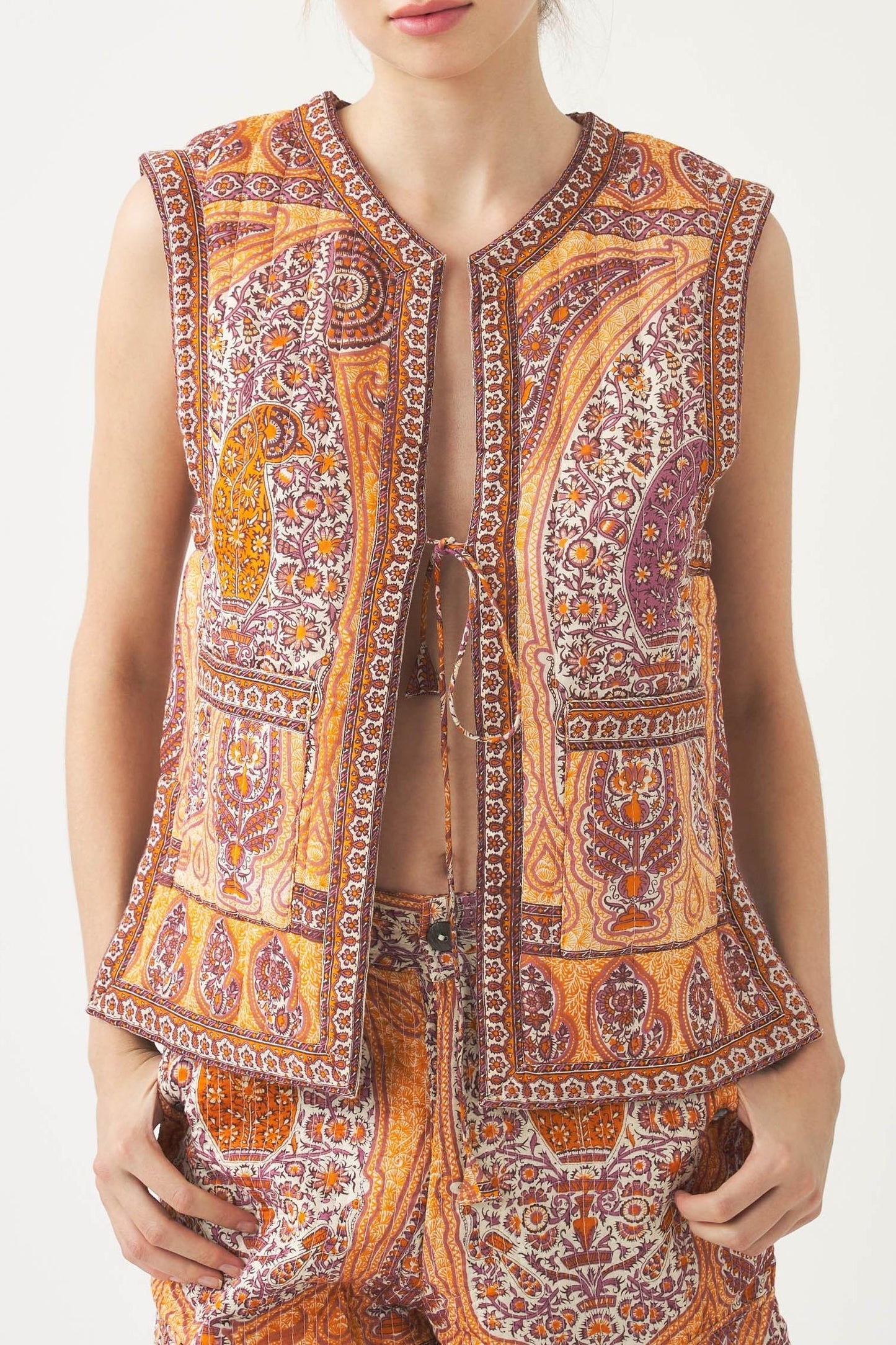 Print gilet Tajar