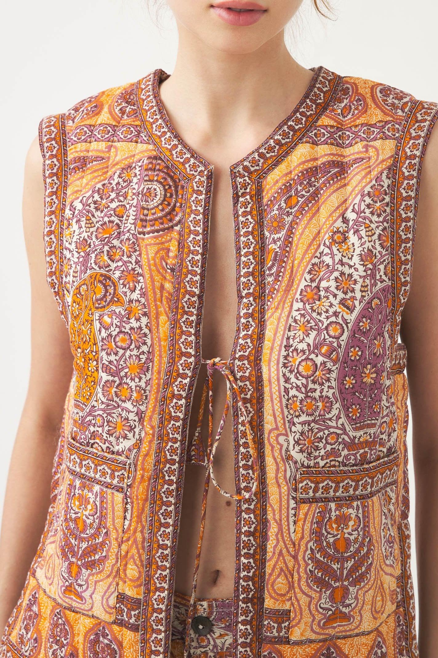 Print gilet Tajar