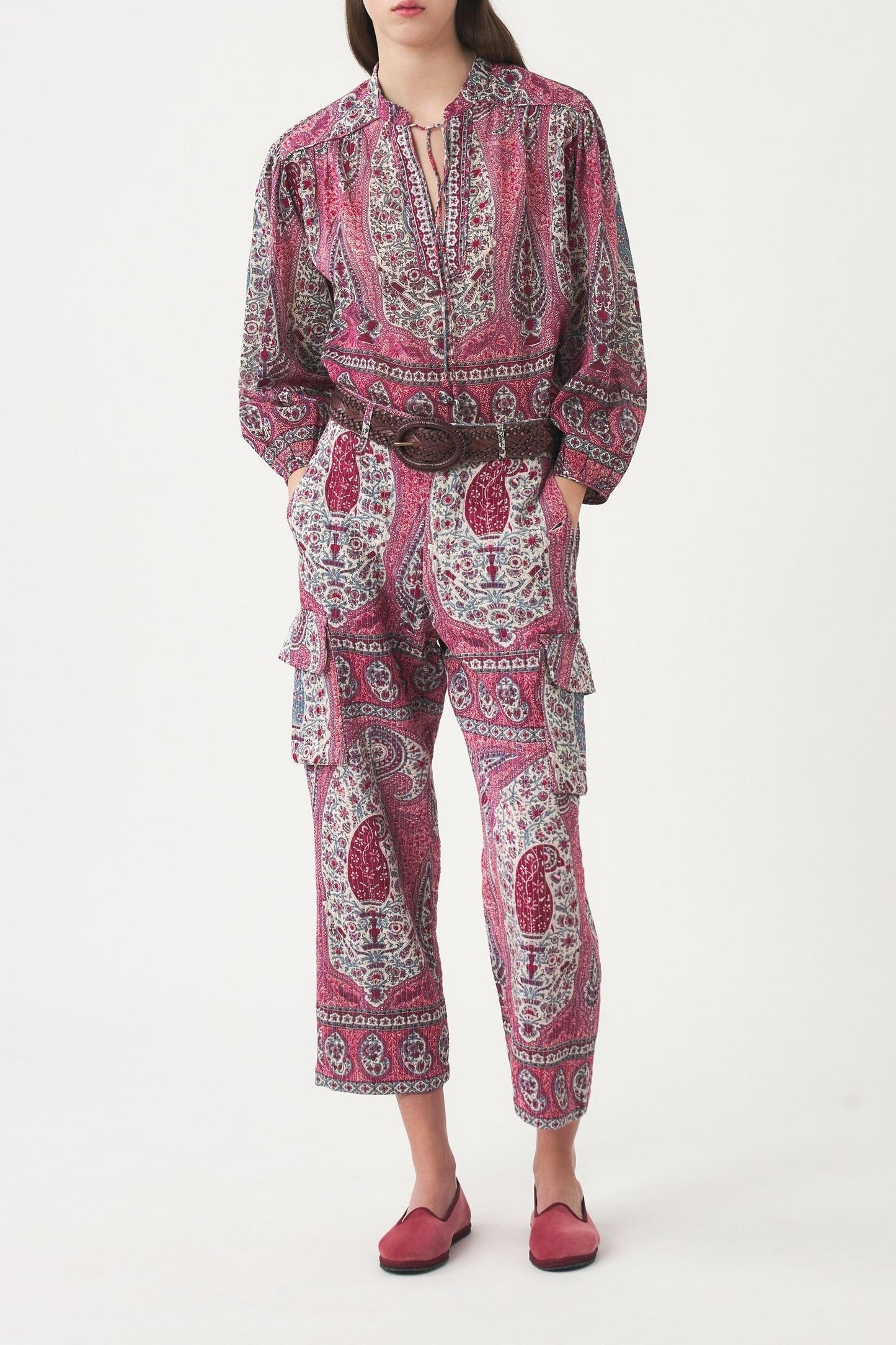 Print blouse Tajar