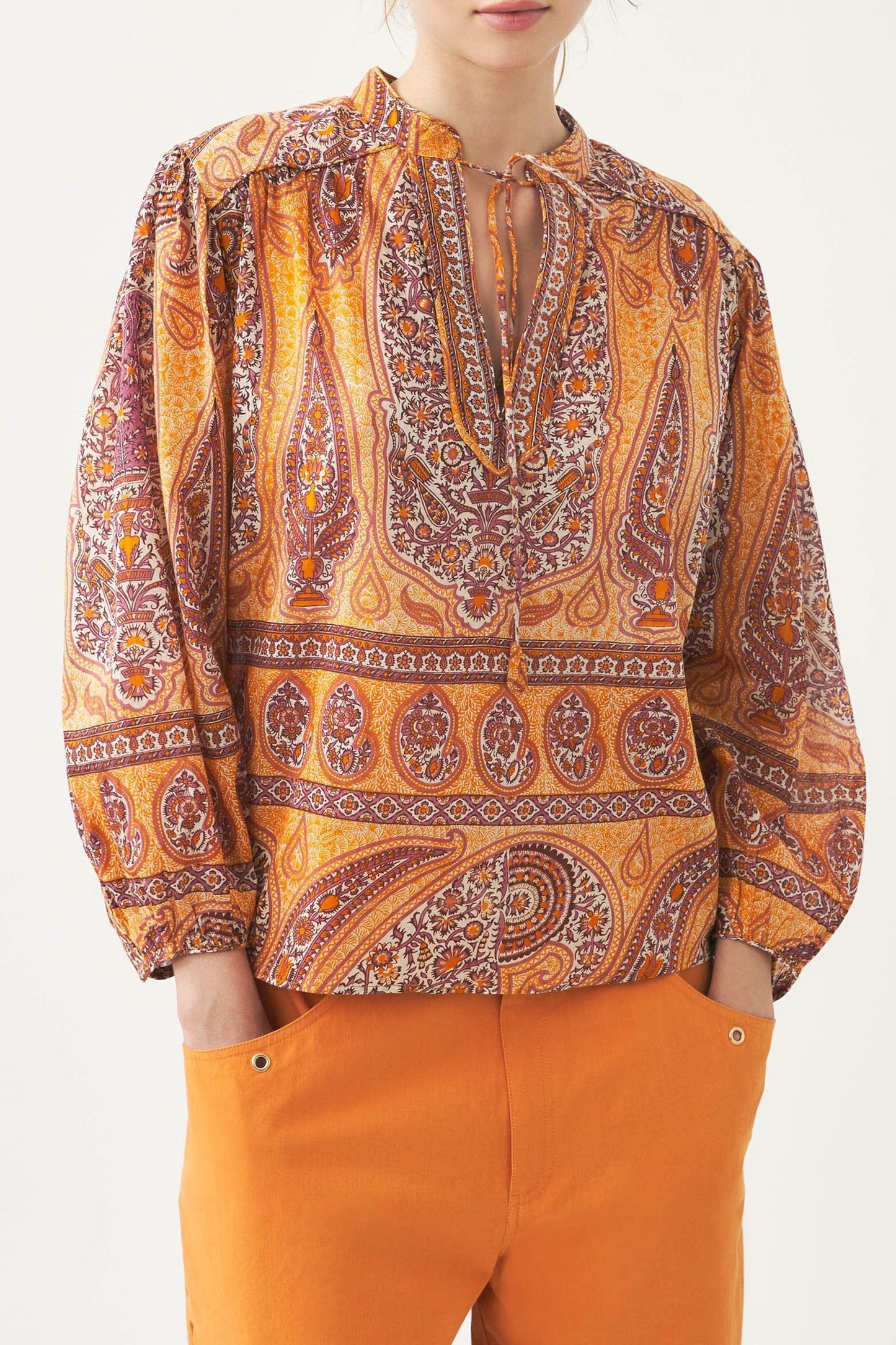 Print blouse Tajar