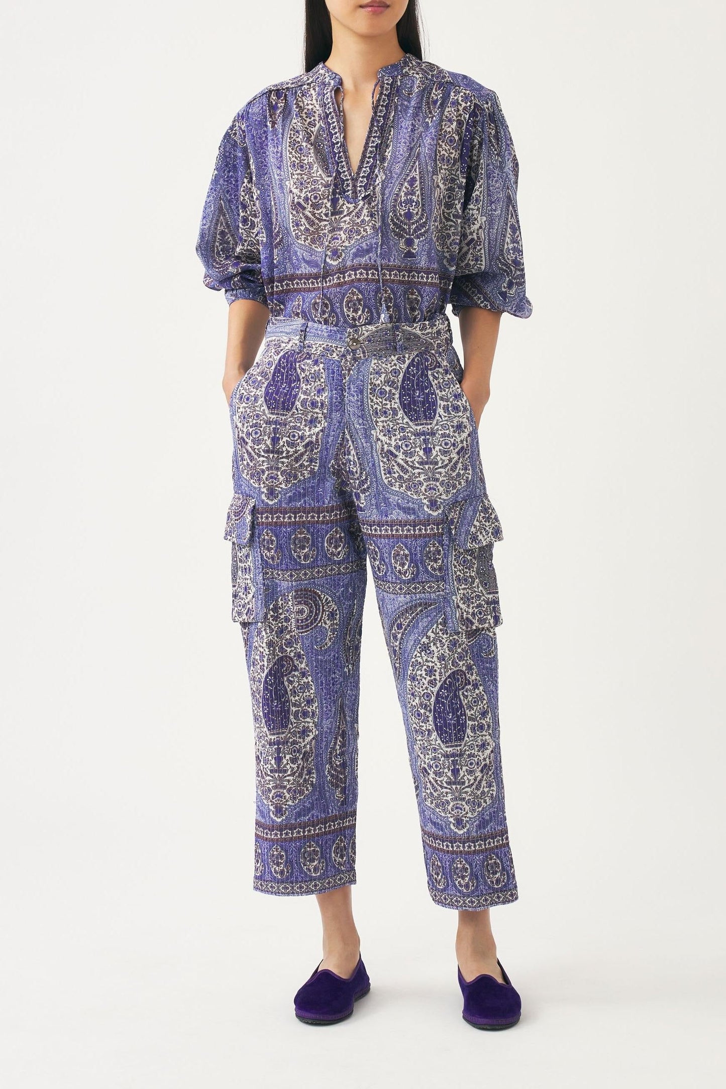 Print blouse Tajar