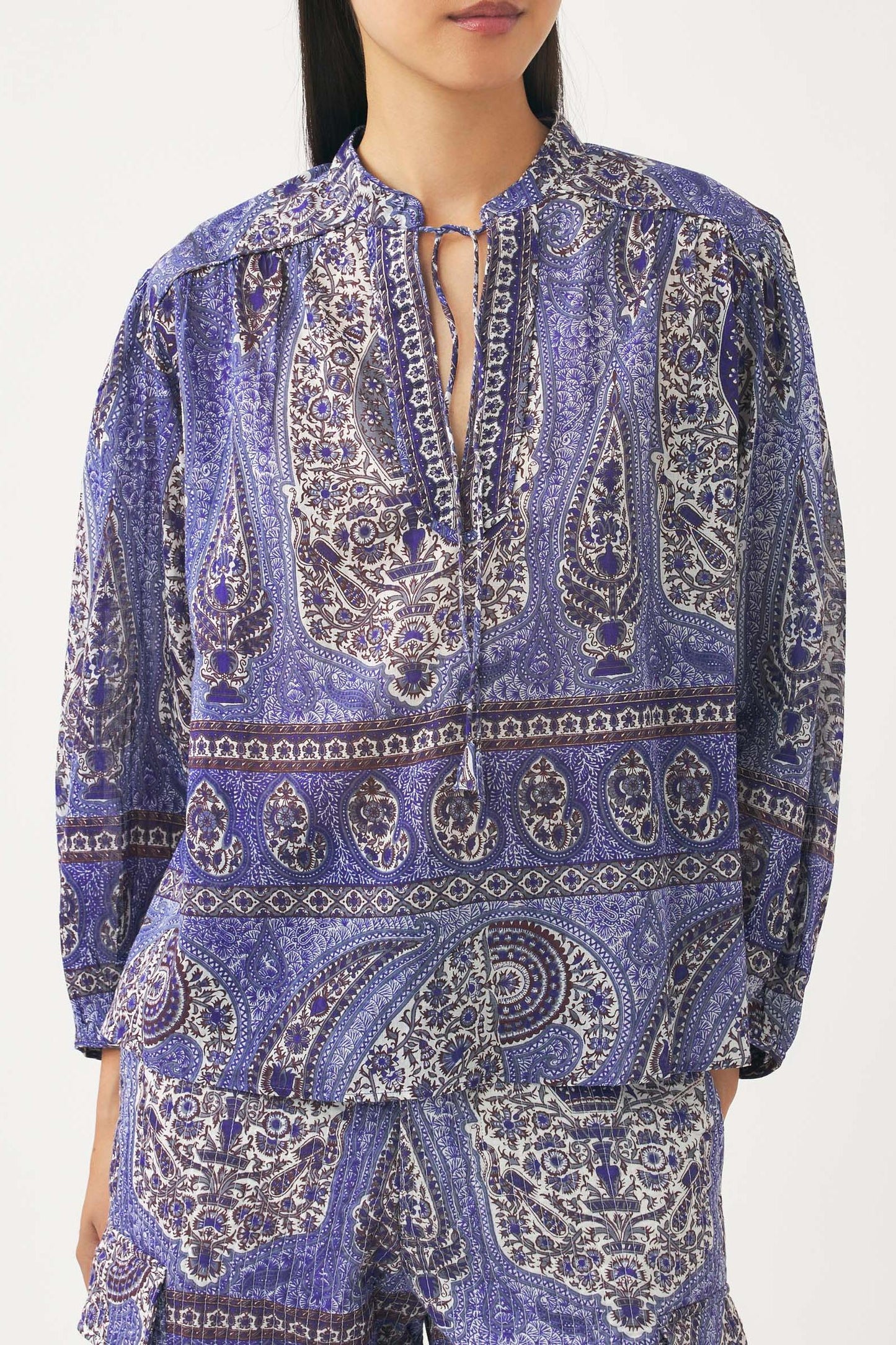 Print blouse Tajar