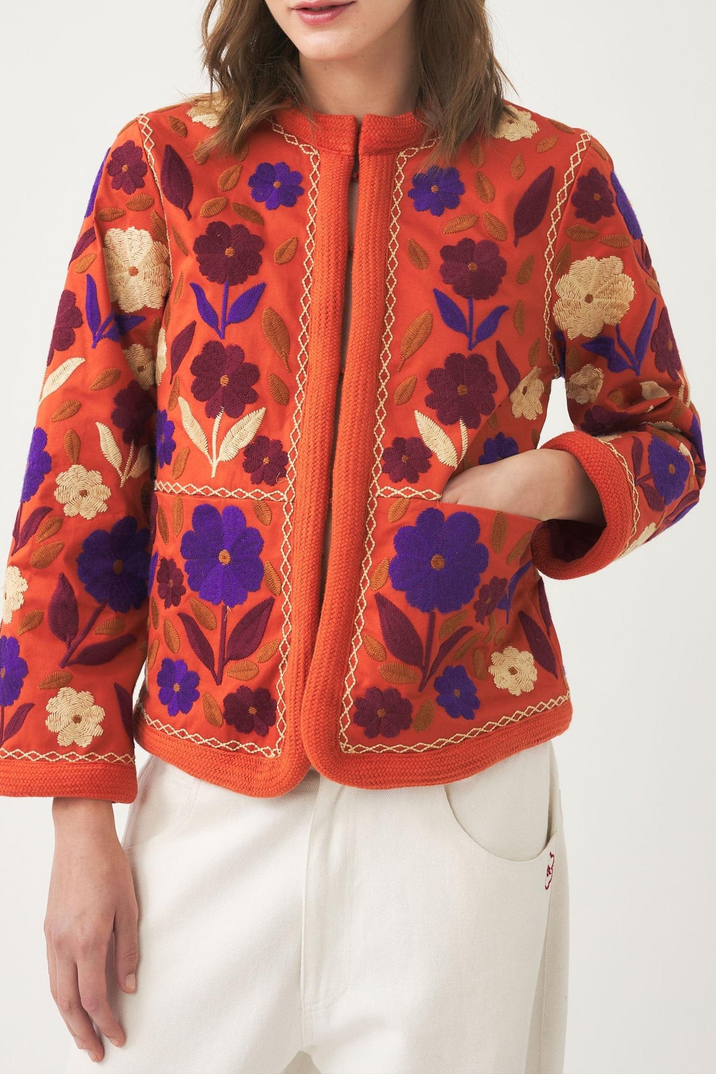 Embroidered jacket Tady