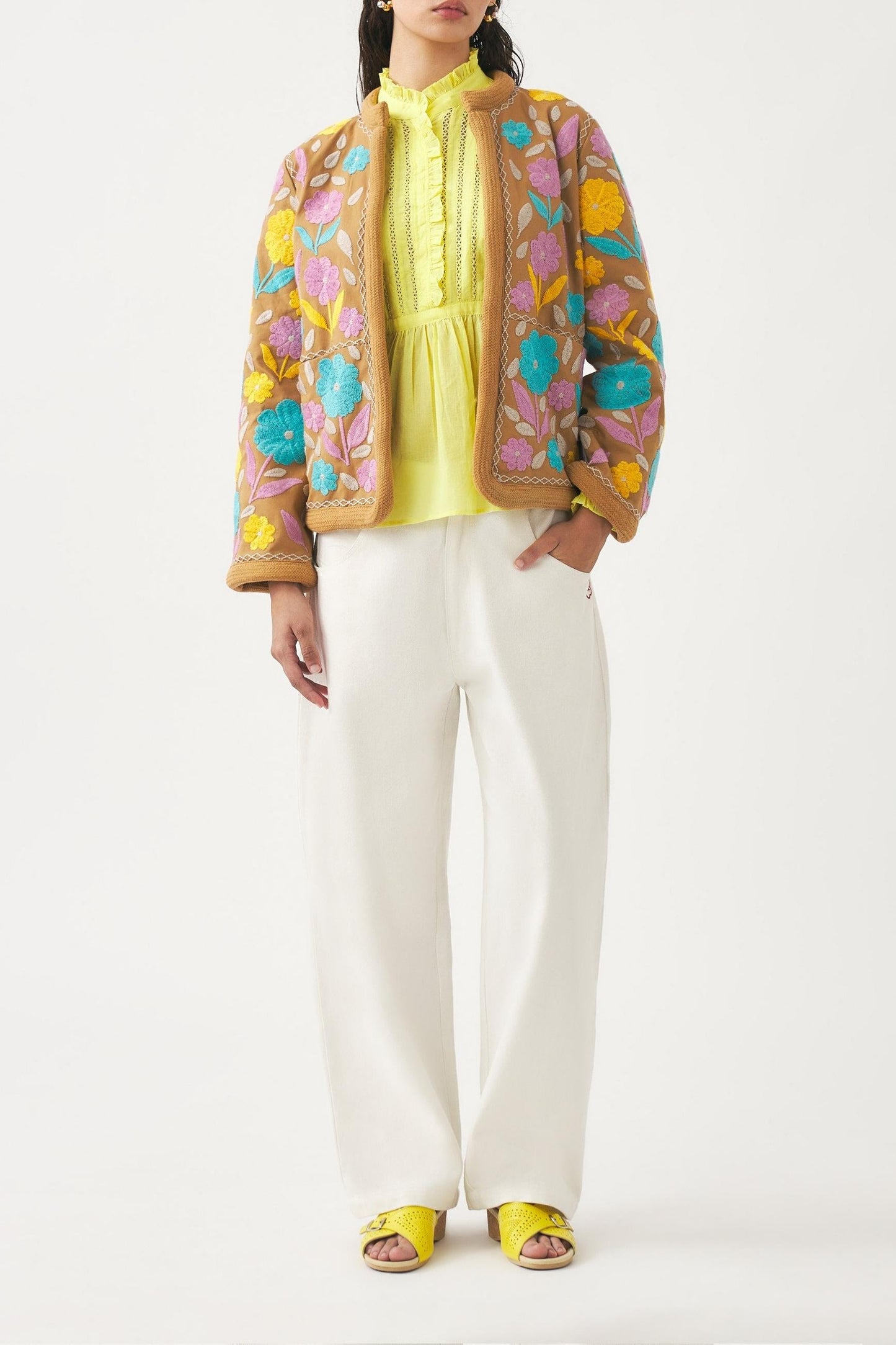 Embroidered jacket Tady