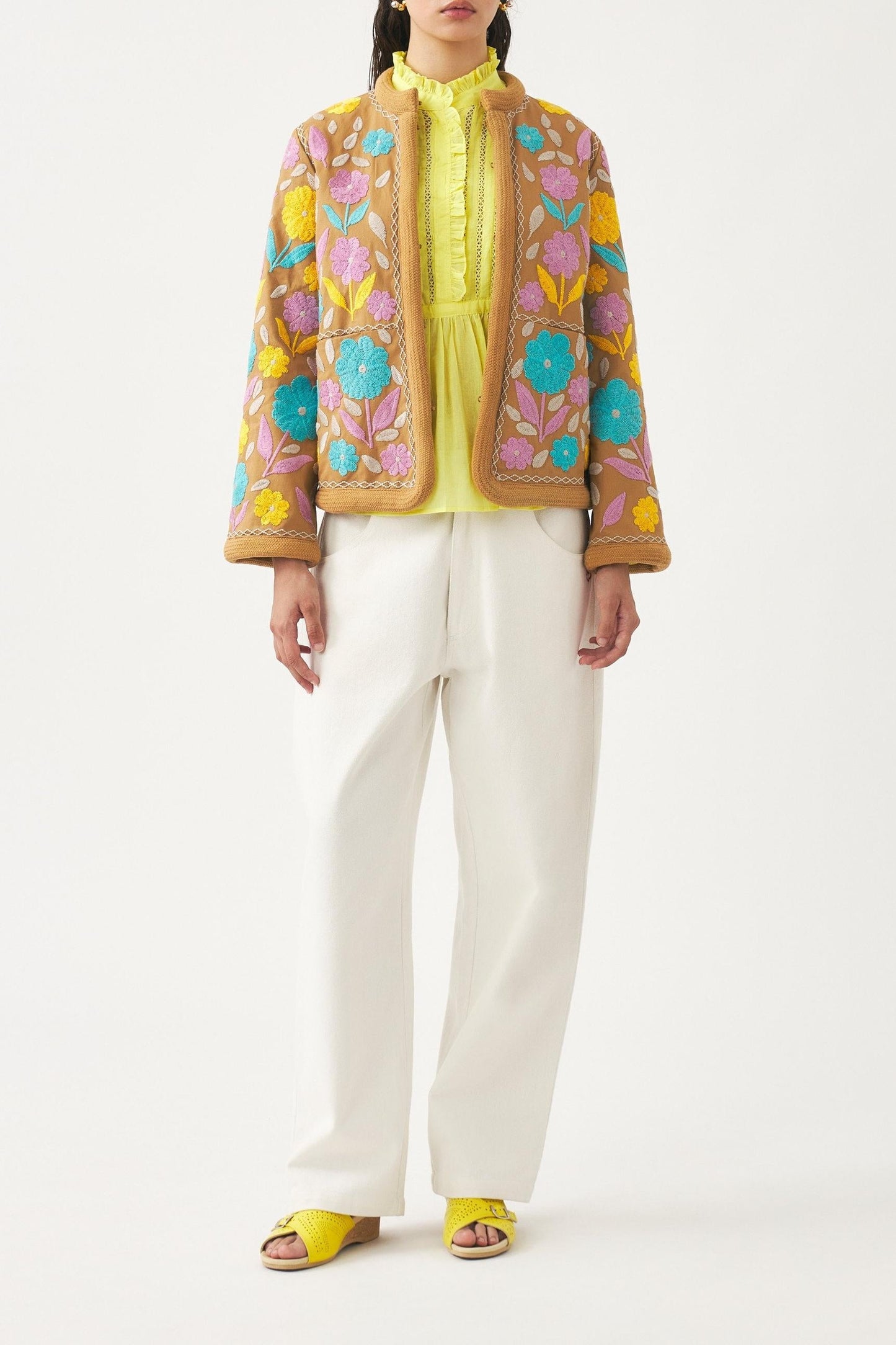Embroidered jacket Tady