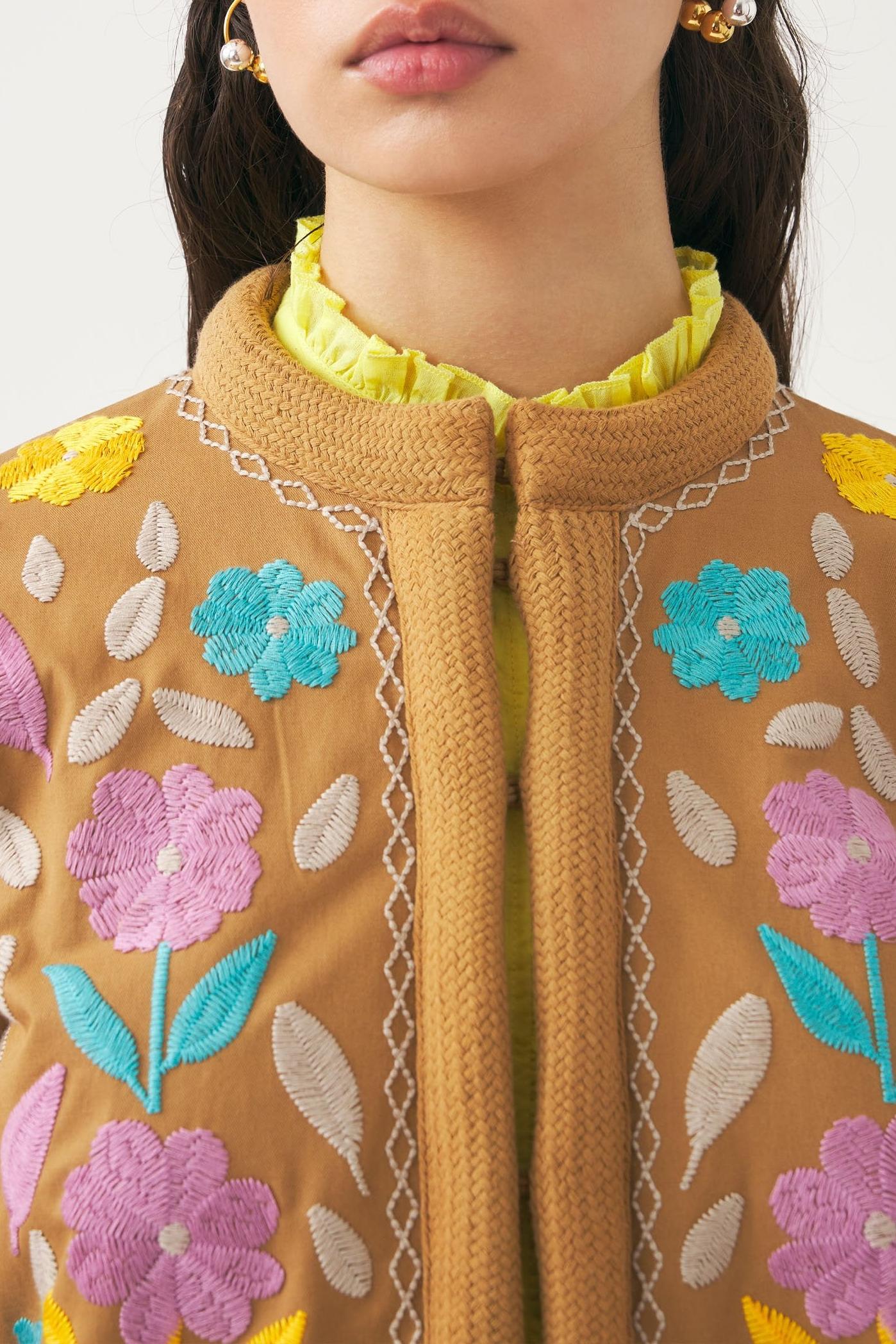 Embroidered jacket Tady