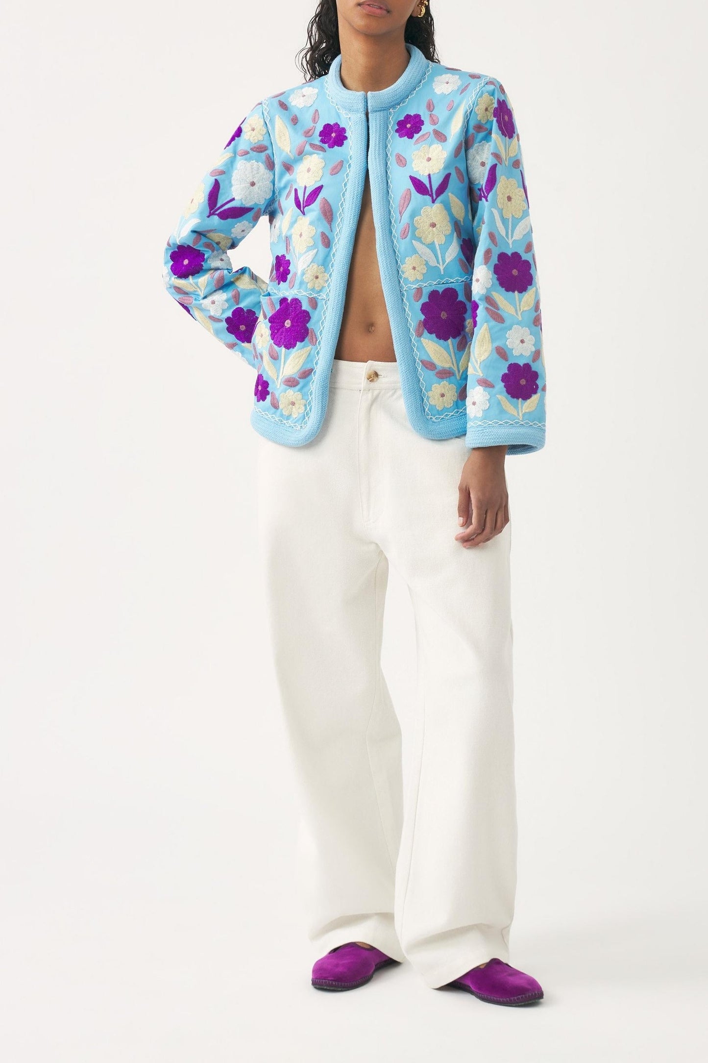 Embroidered jacket Tady