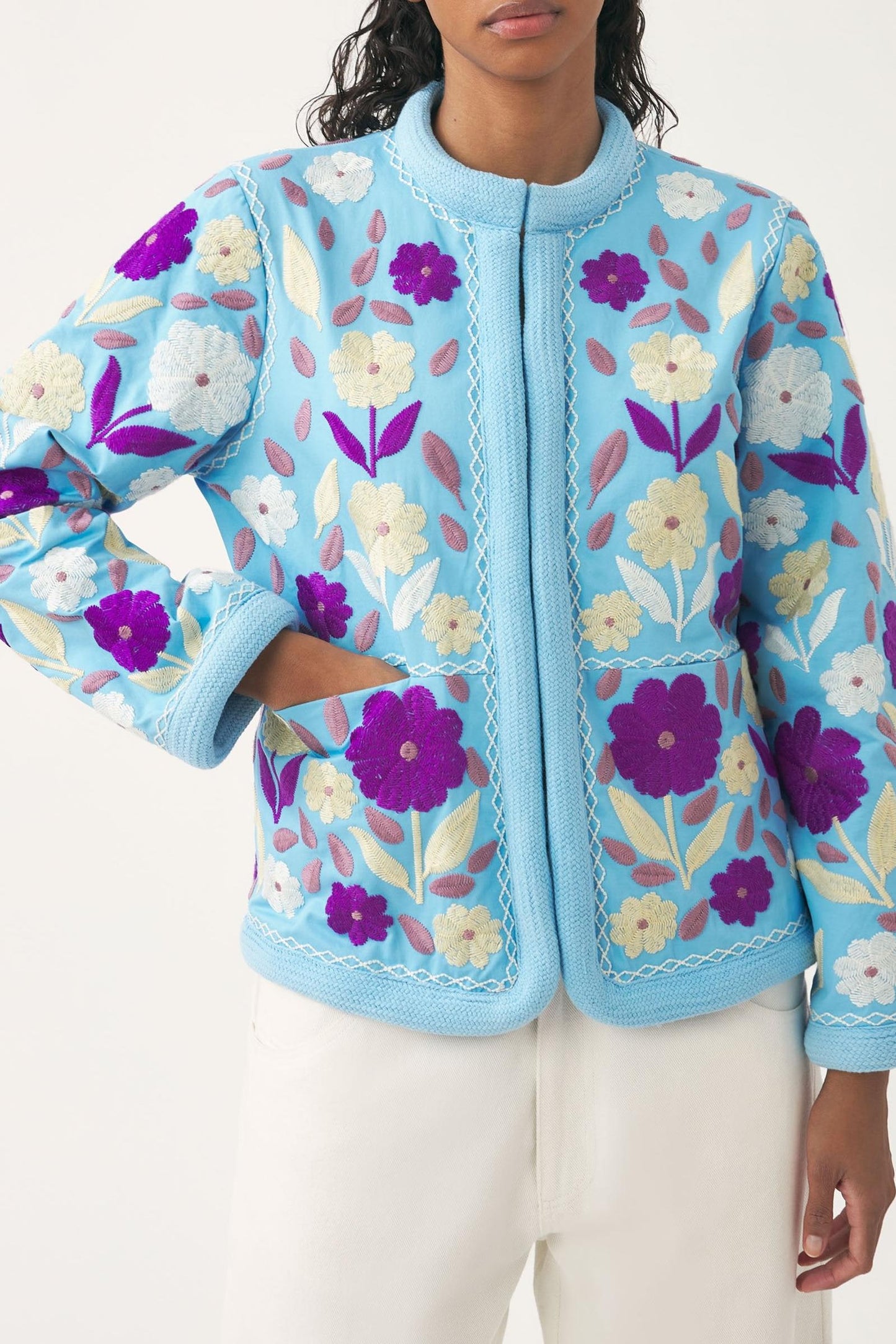 Embroidered jacket Tady