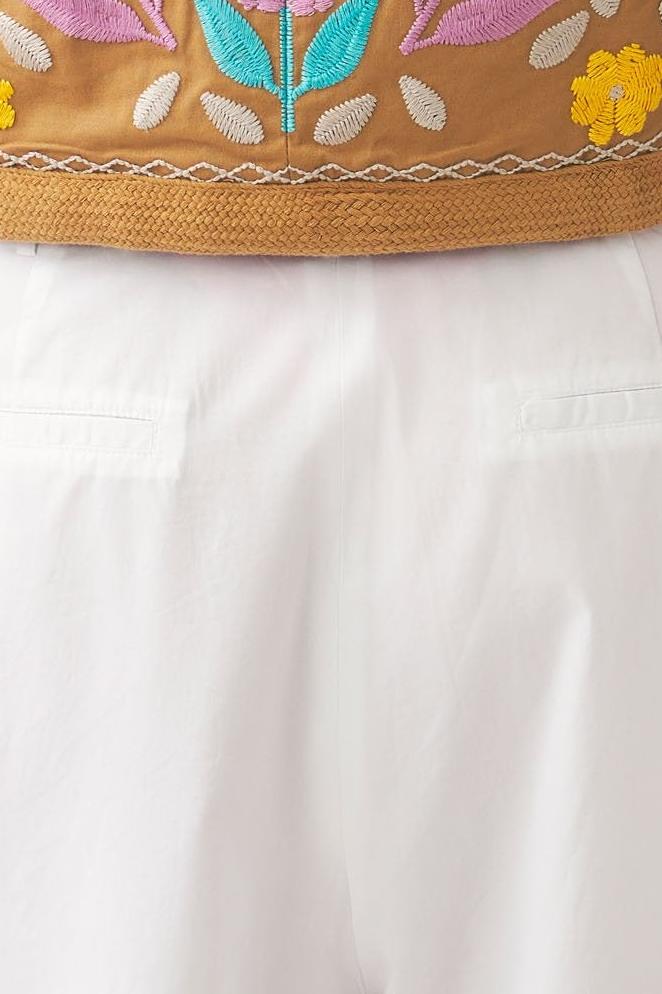 Embroidered sleeveless gilet Tady