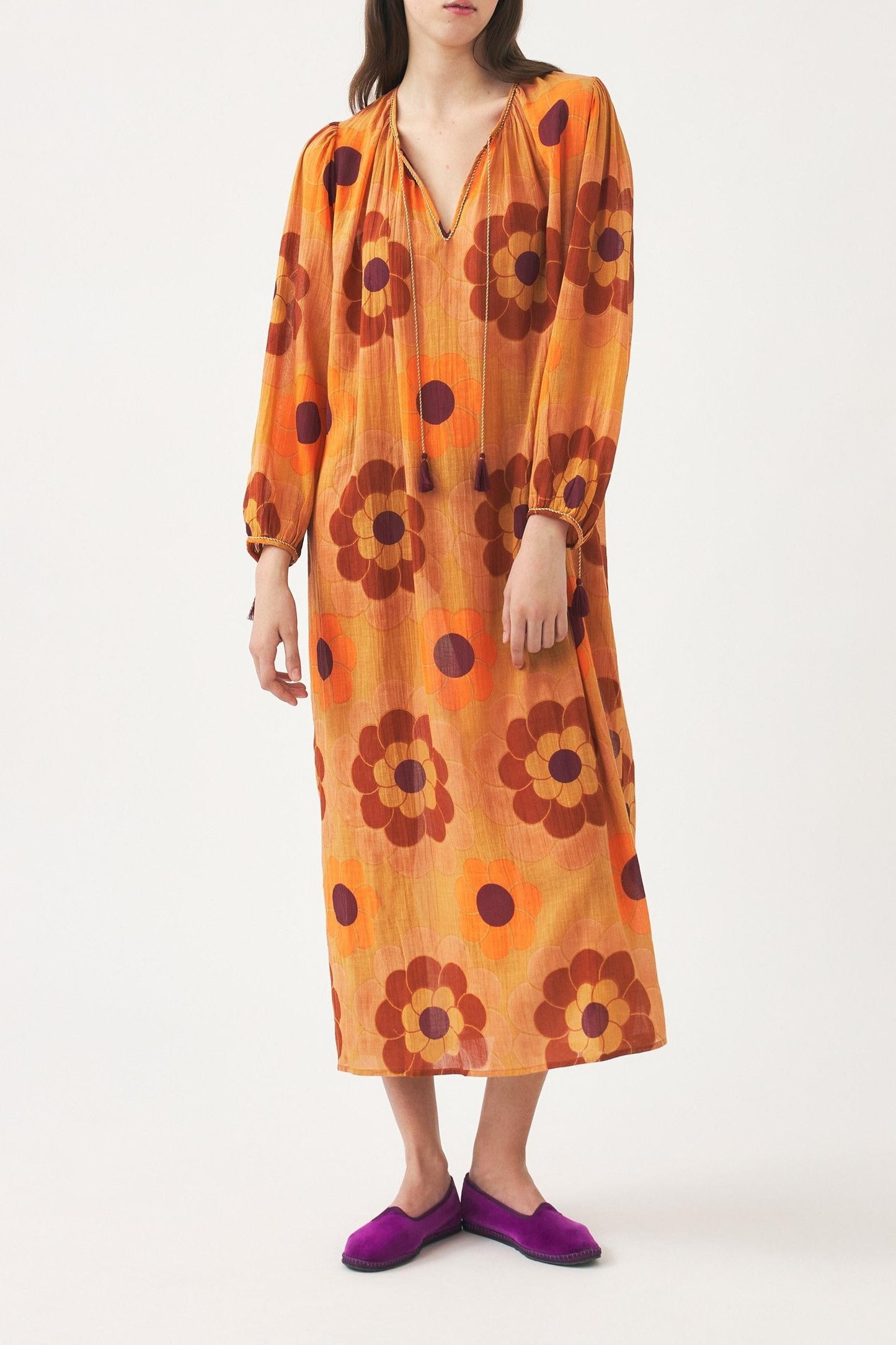 Print fluid dress Suny