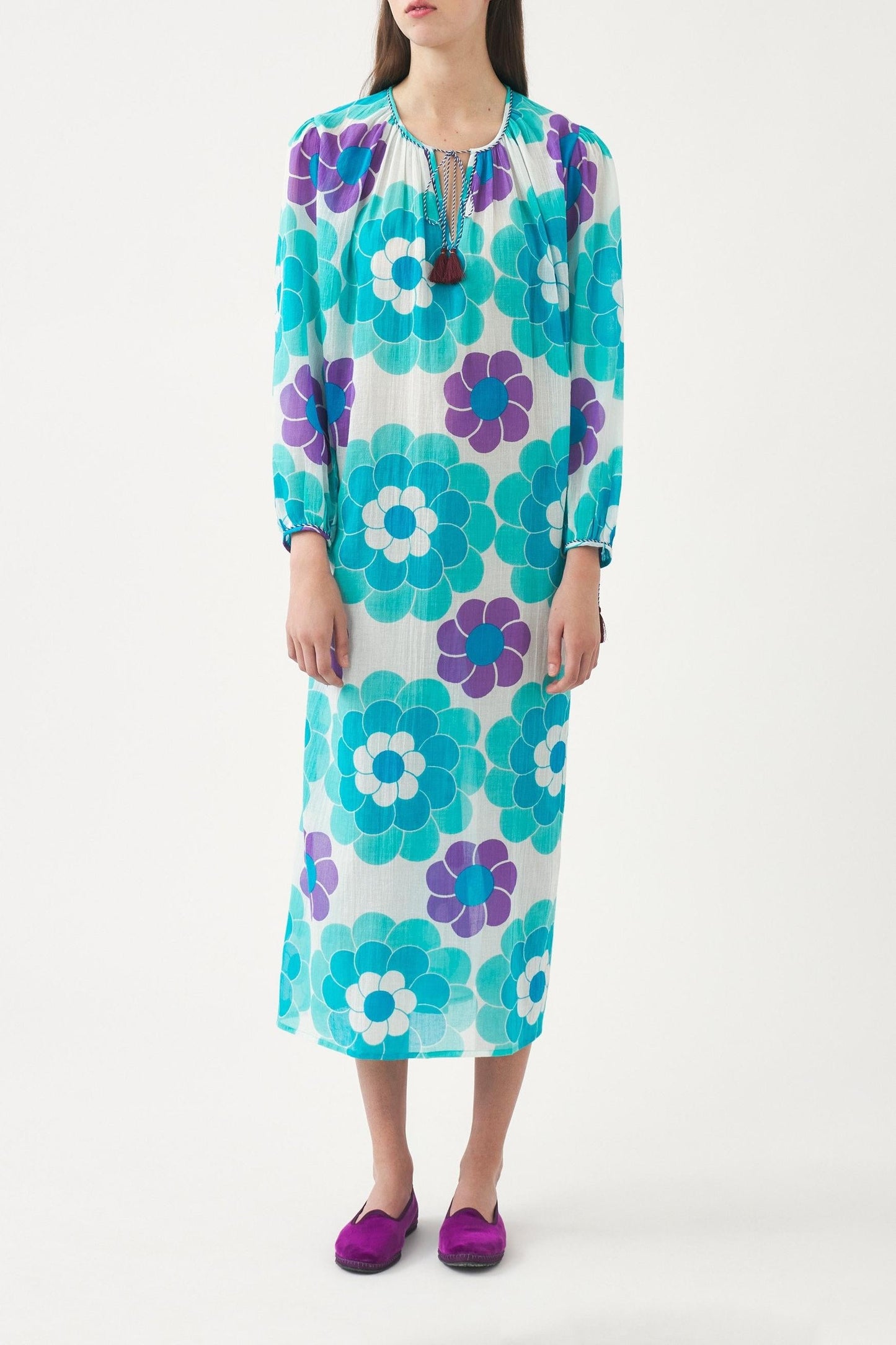 Print fluid dress Suny