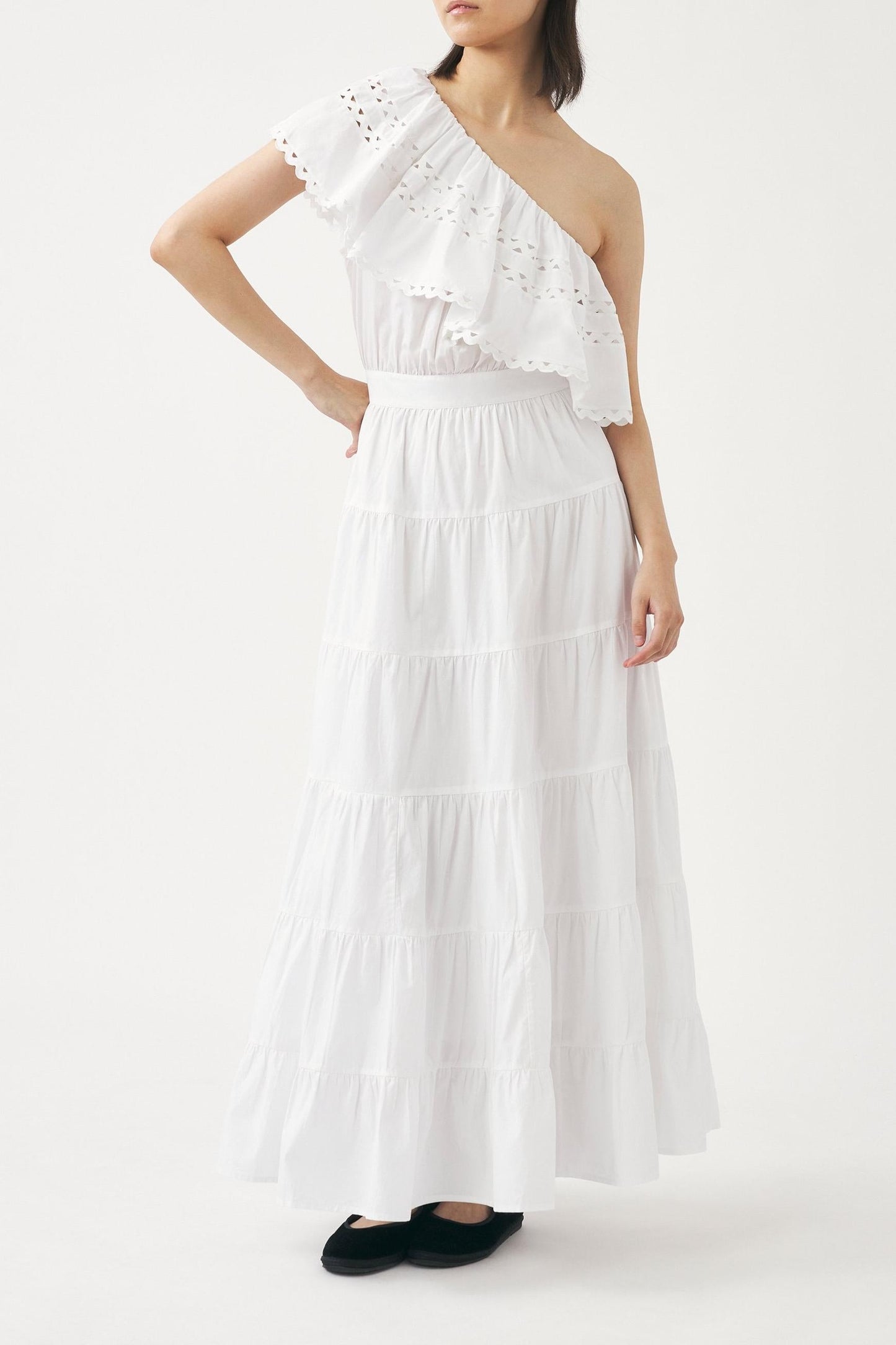 Asymmetrical maxi dress Rodo