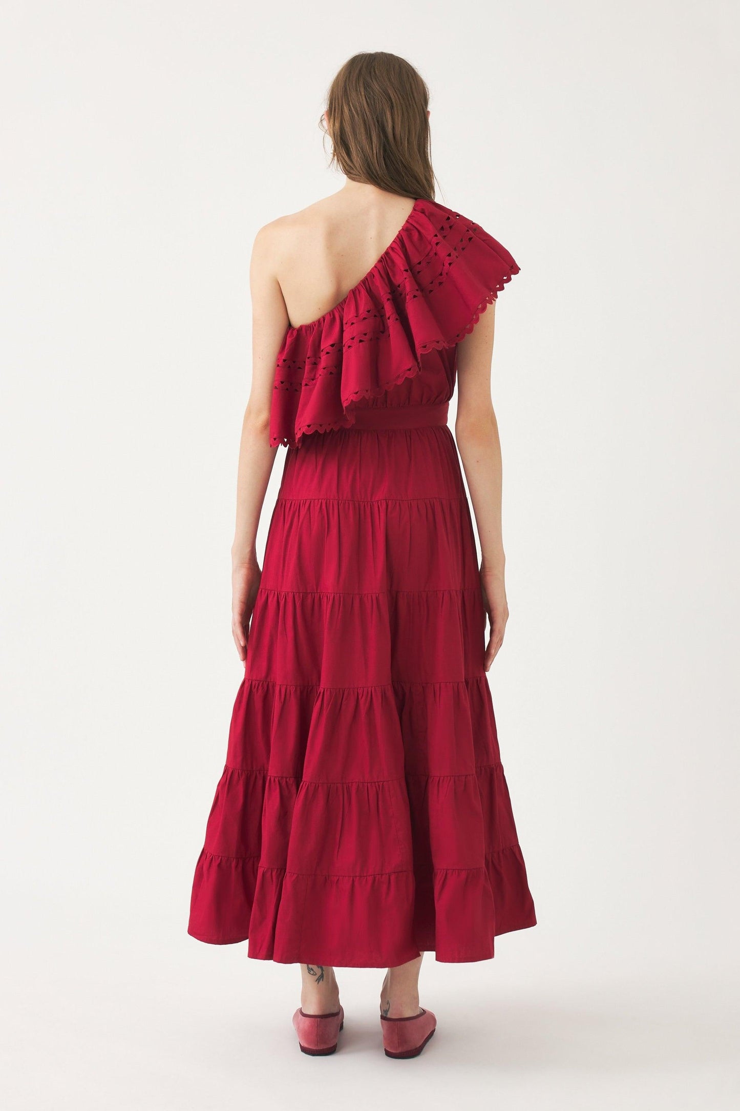 Asymmetrical maxi dress Rodo