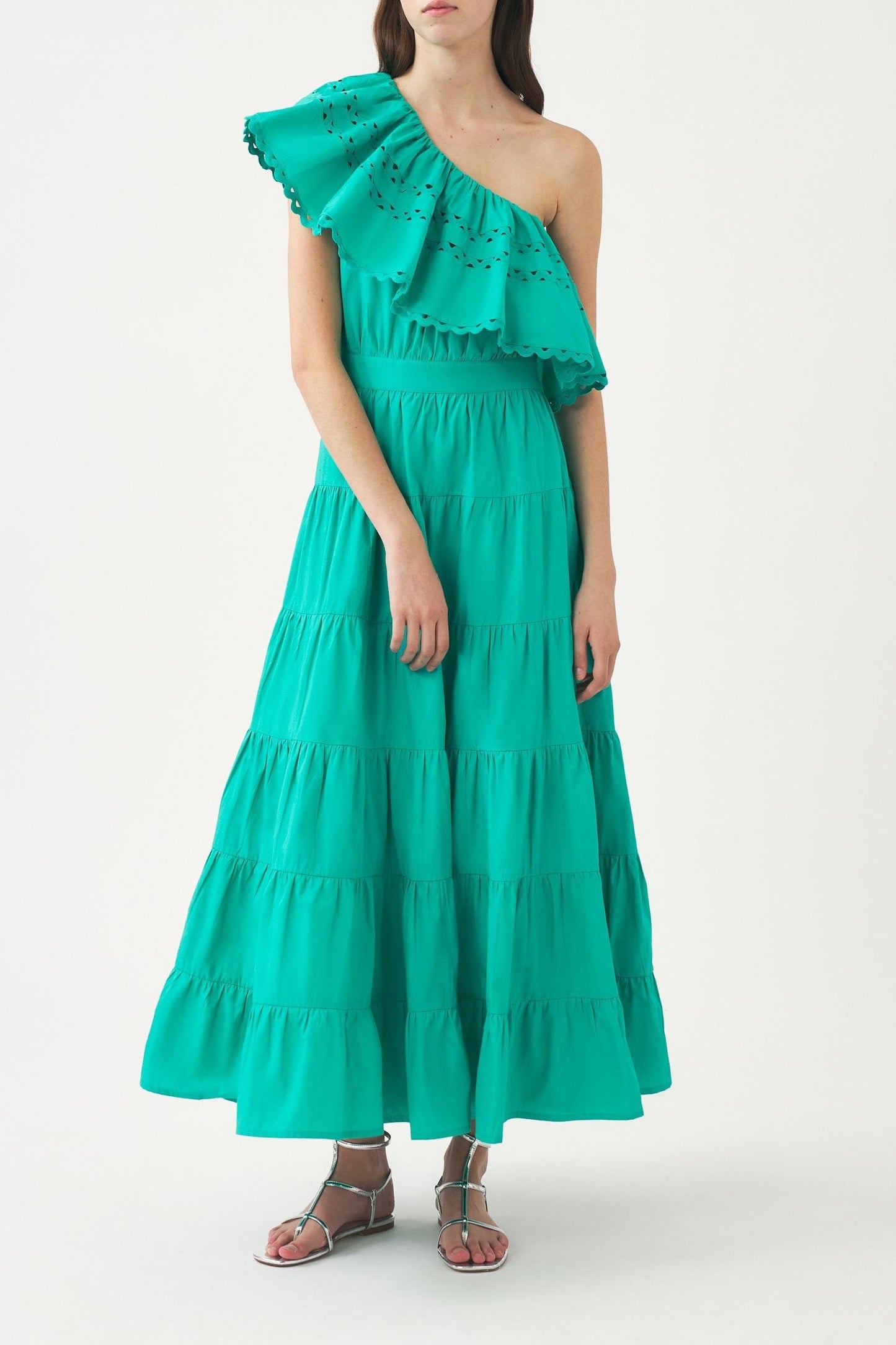 Asymmetrical maxi dress Rodo