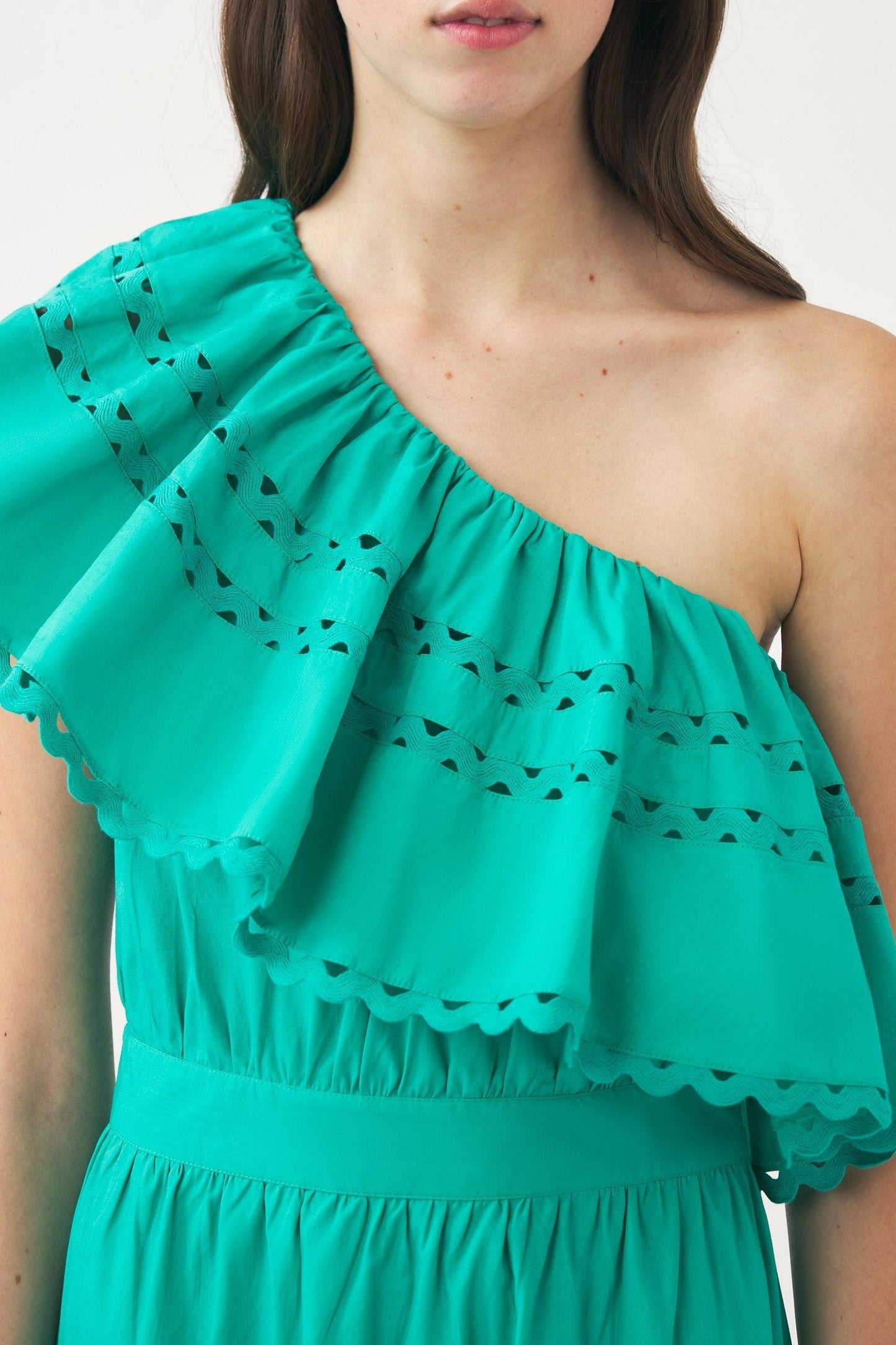 Asymmetrical maxi dress Rodo