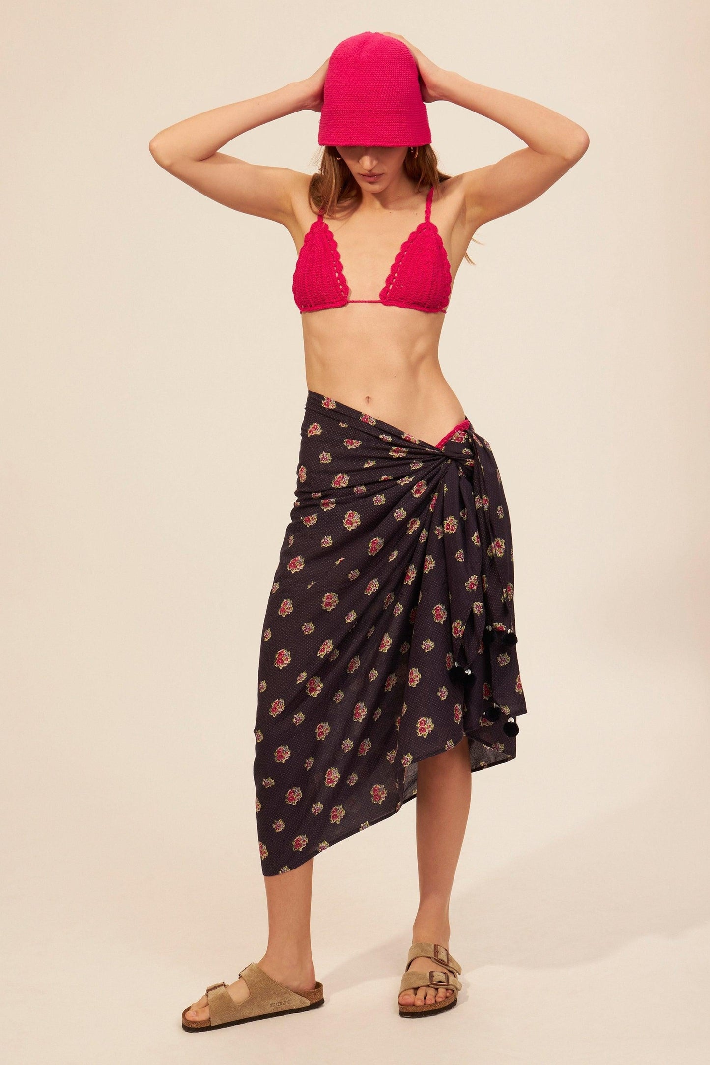Luna crochet bucket hat