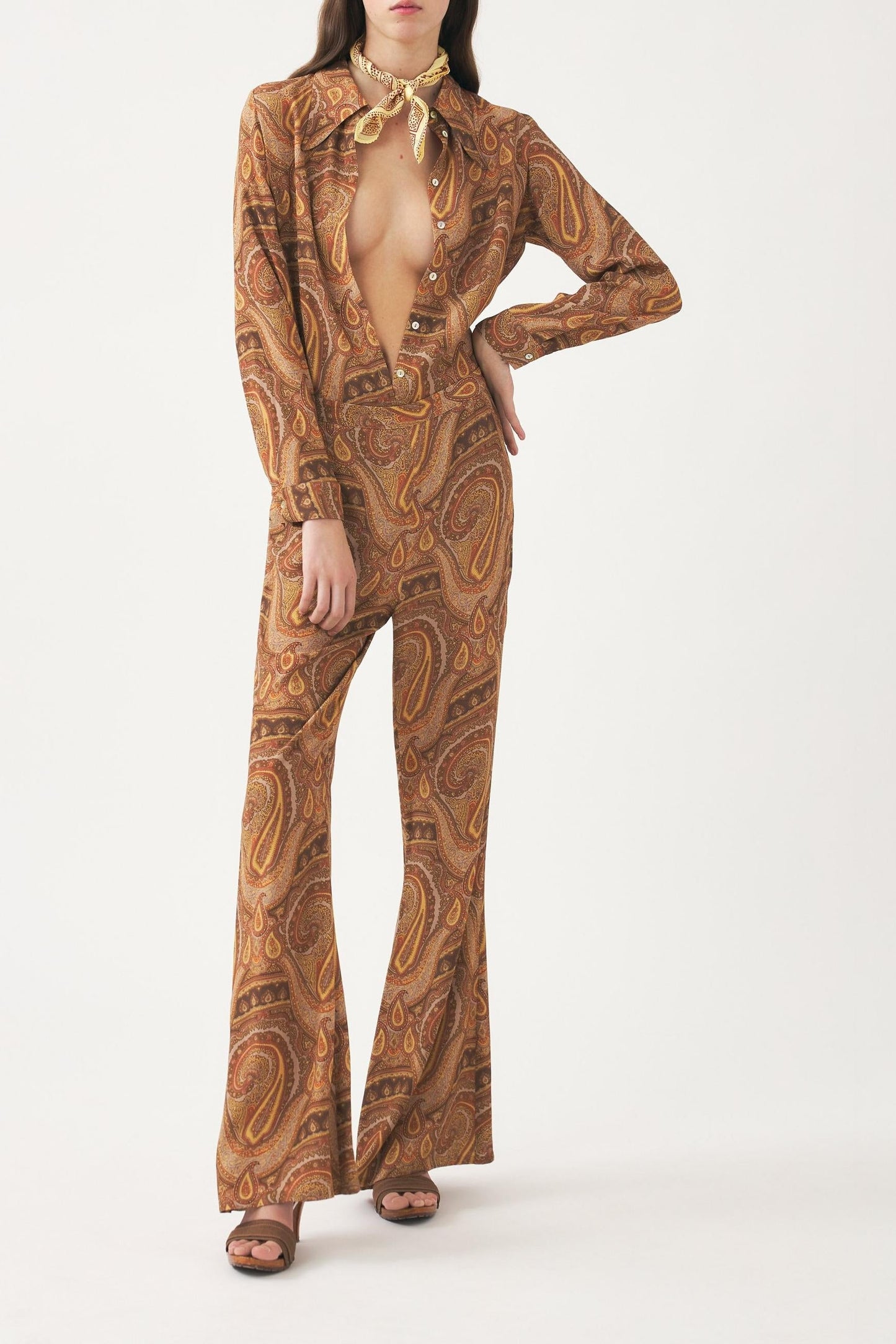 Print trousers Rocio