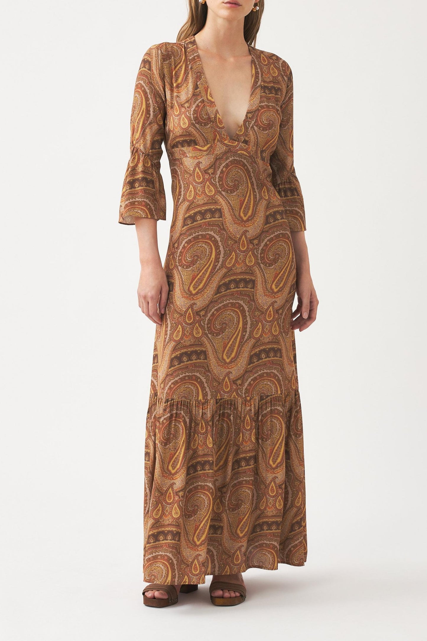 Print maxi dress Rocio