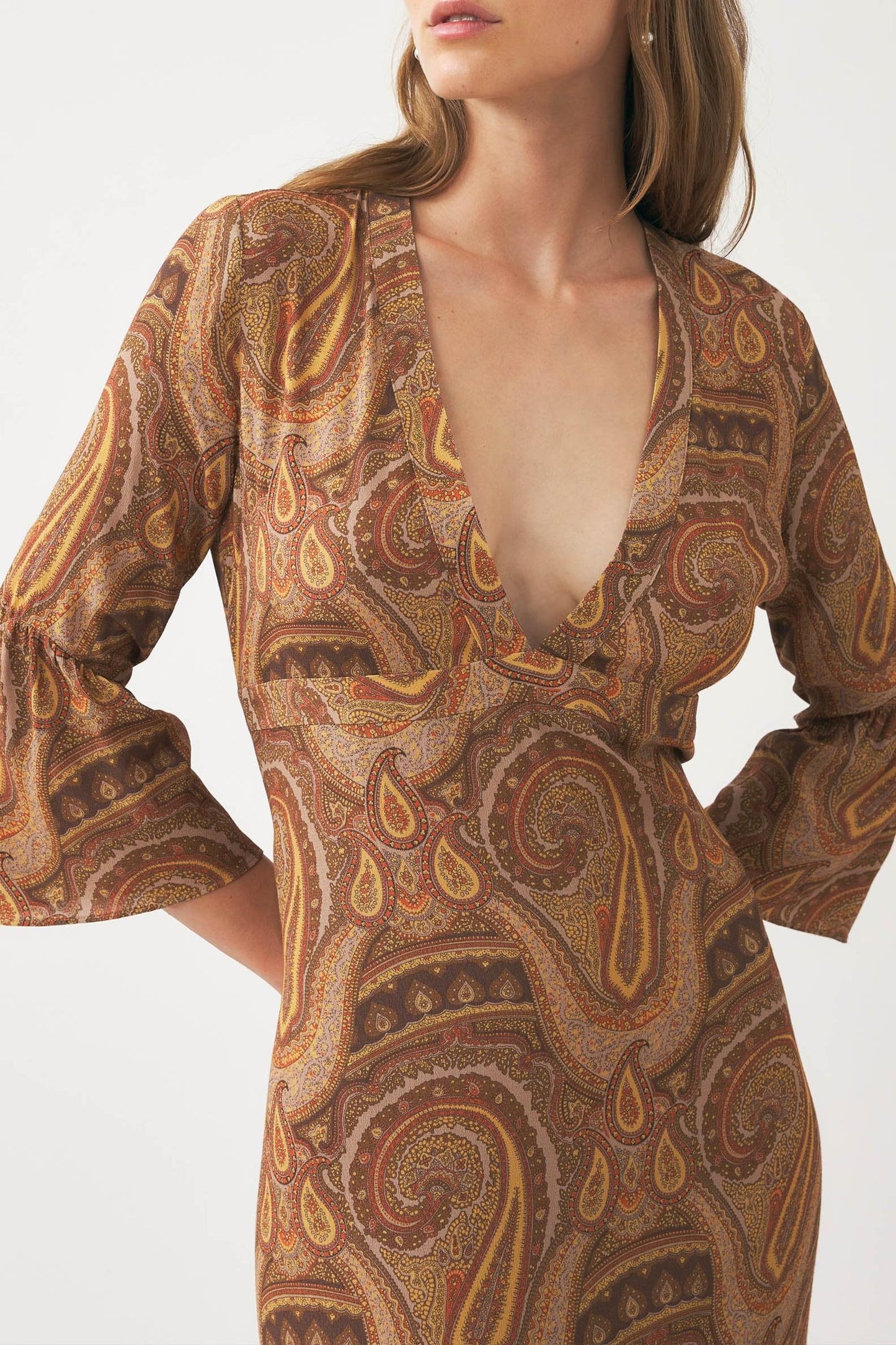 Print maxi dress Rocio
