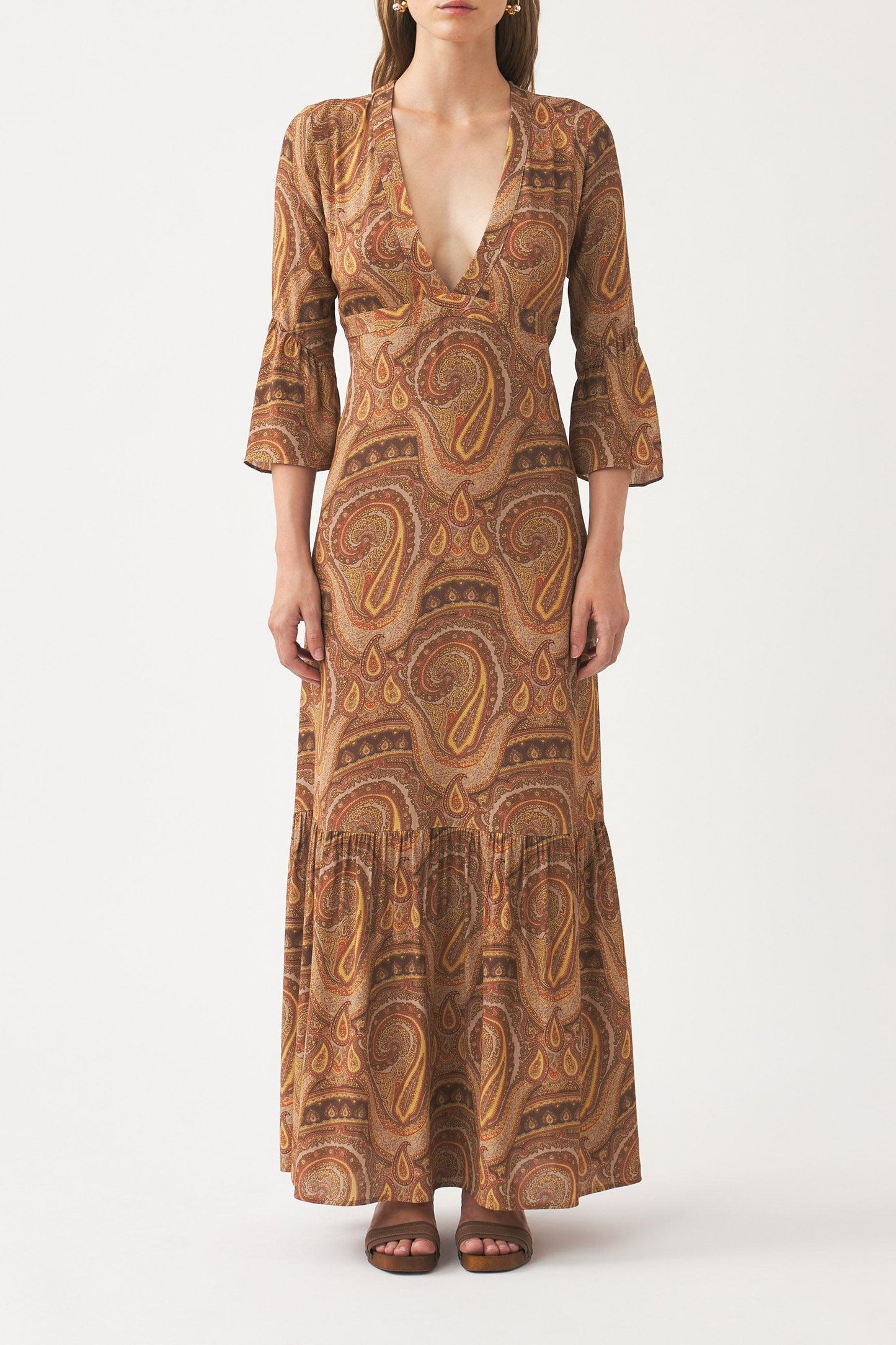 Print maxi dress Rocio