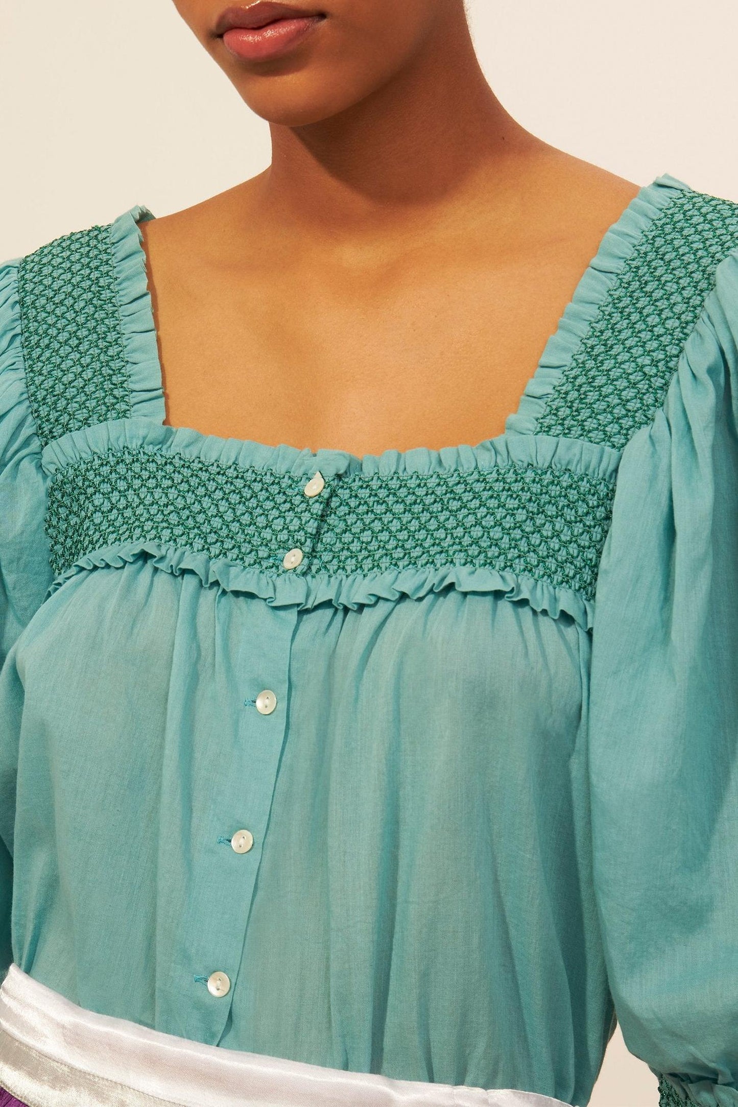 Perrine flowing blouse