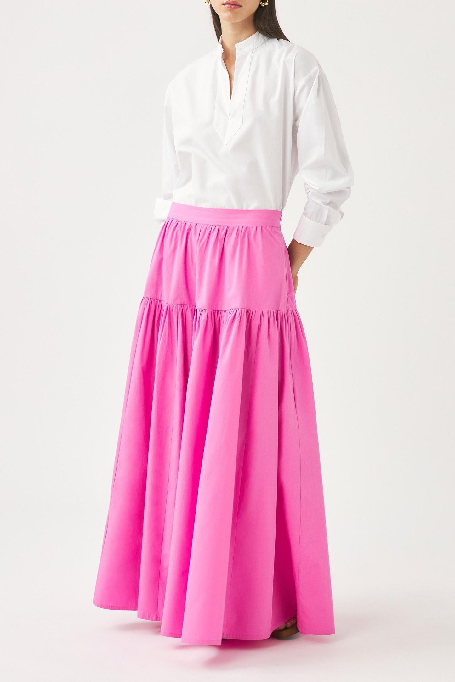 Maxi skirt in Pop