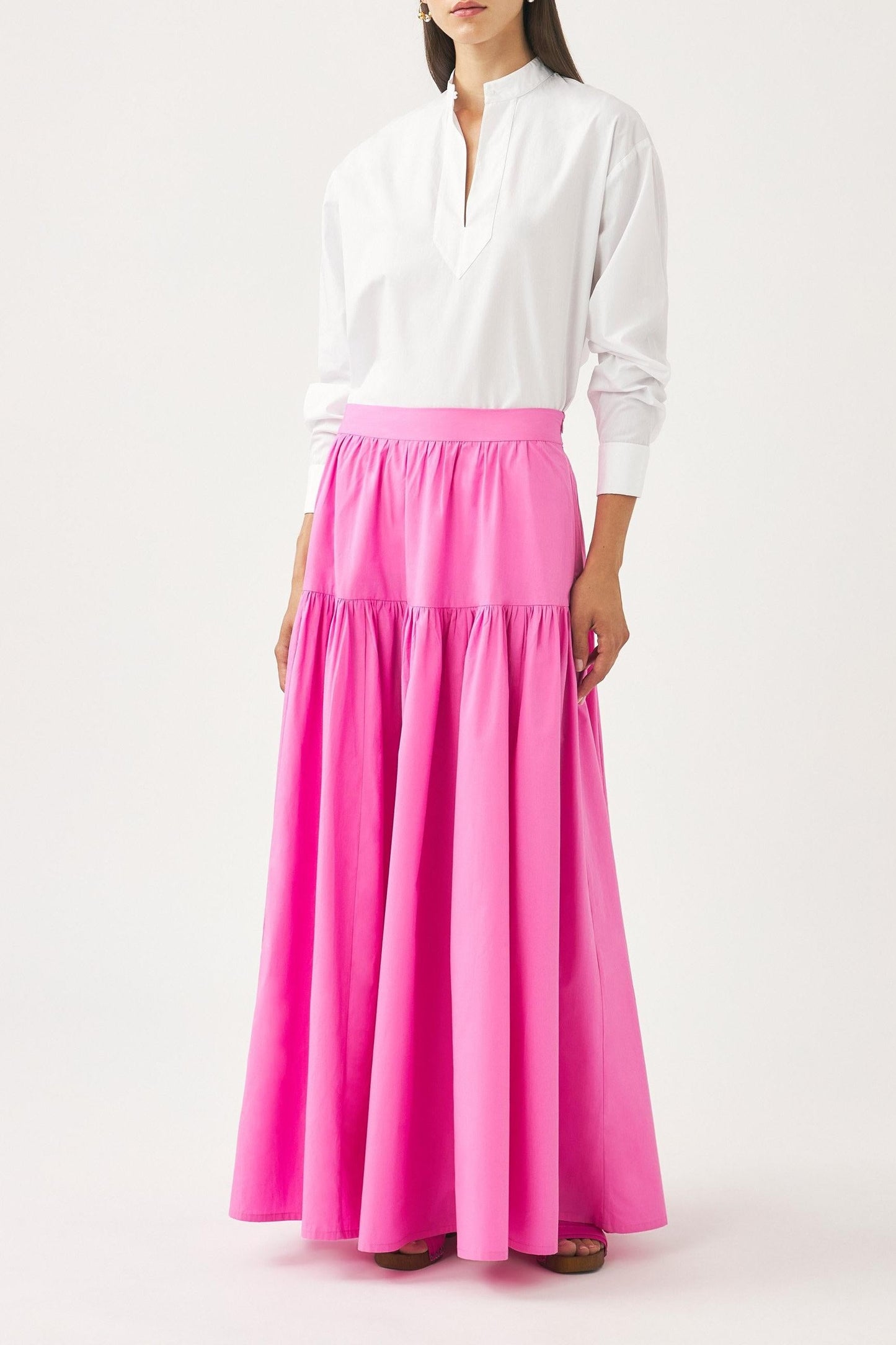 Maxi skirt in Pop