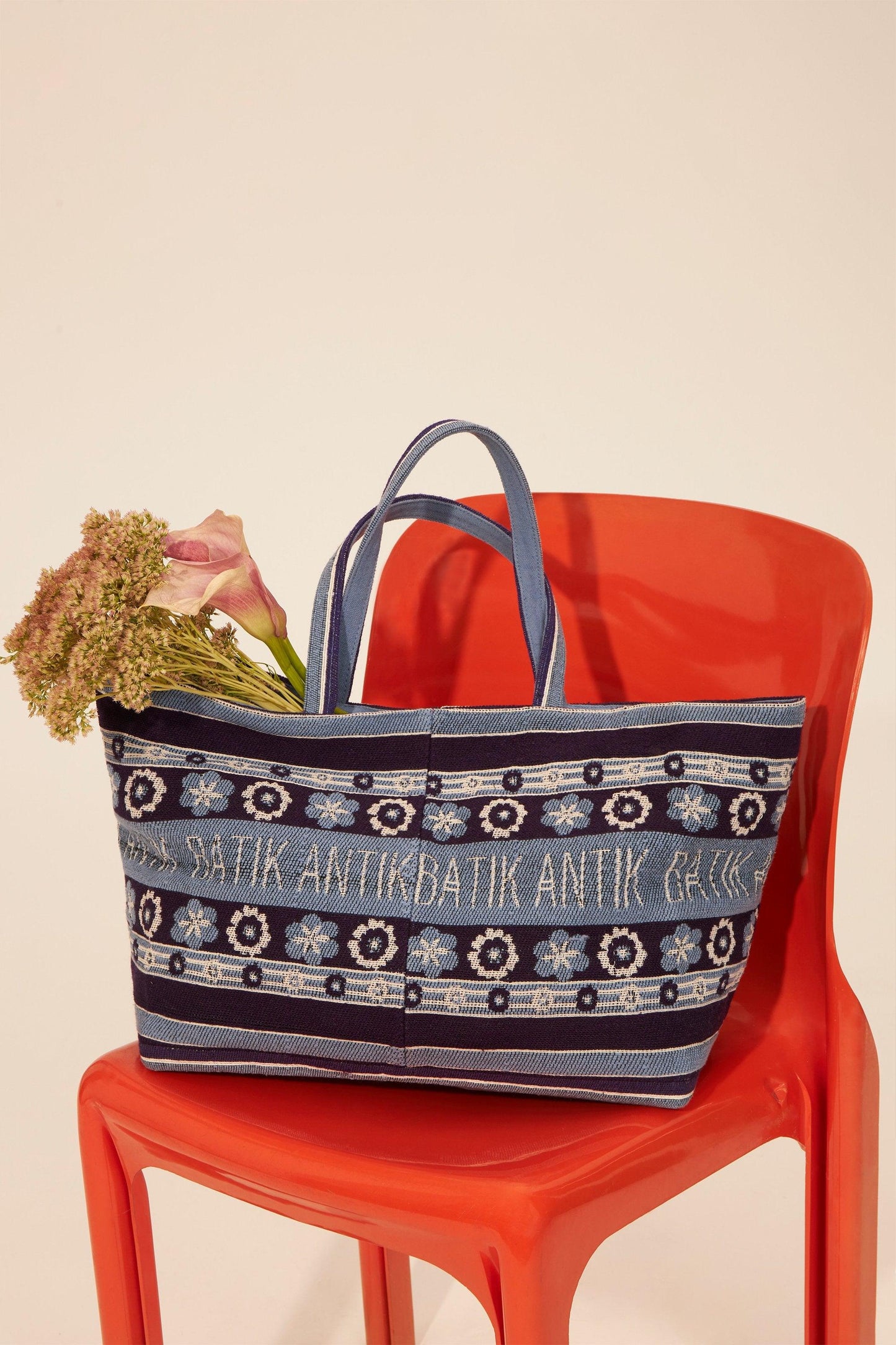 Maté large woven tote