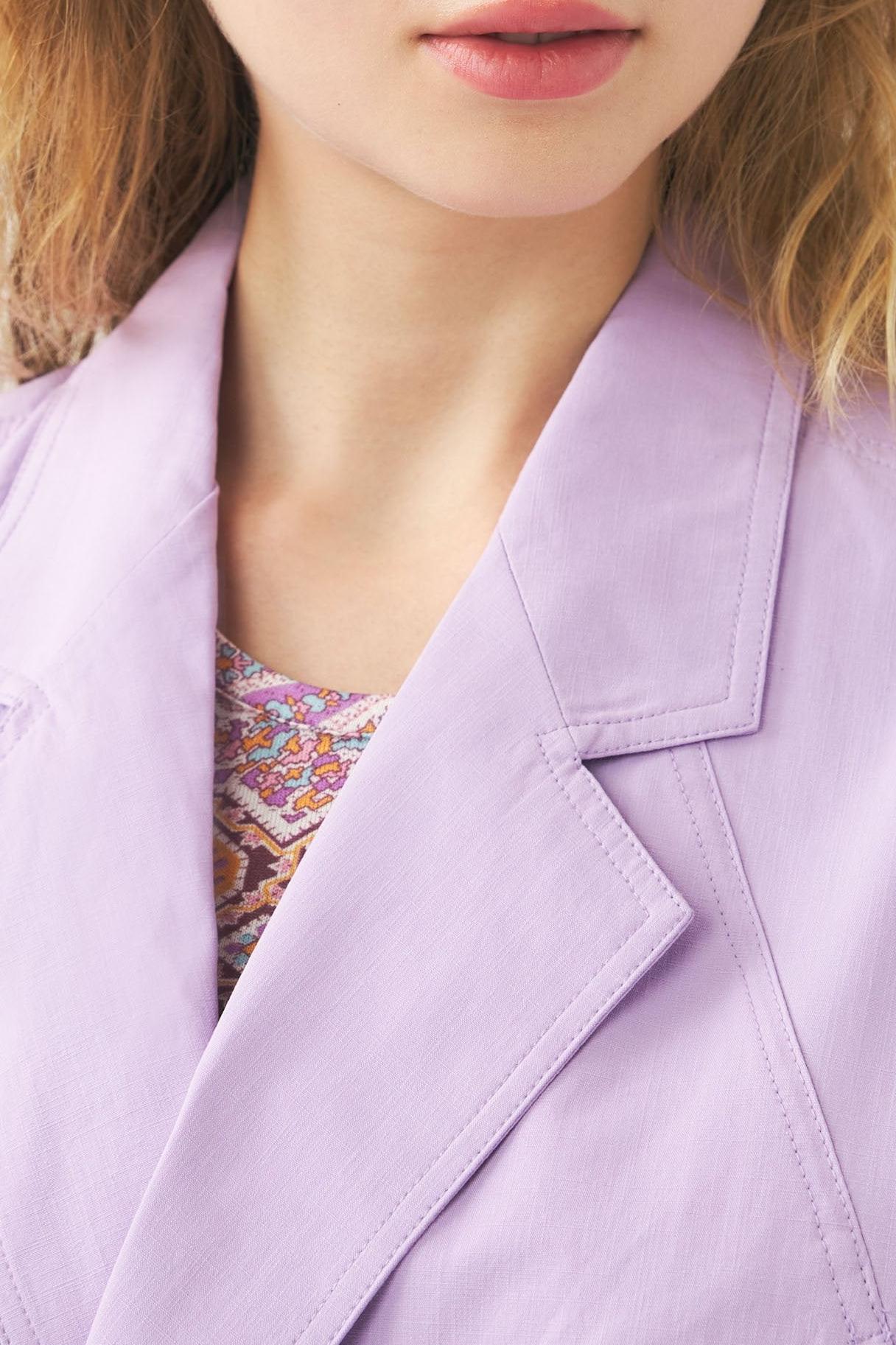 Floral-embroidered jacket Kimi