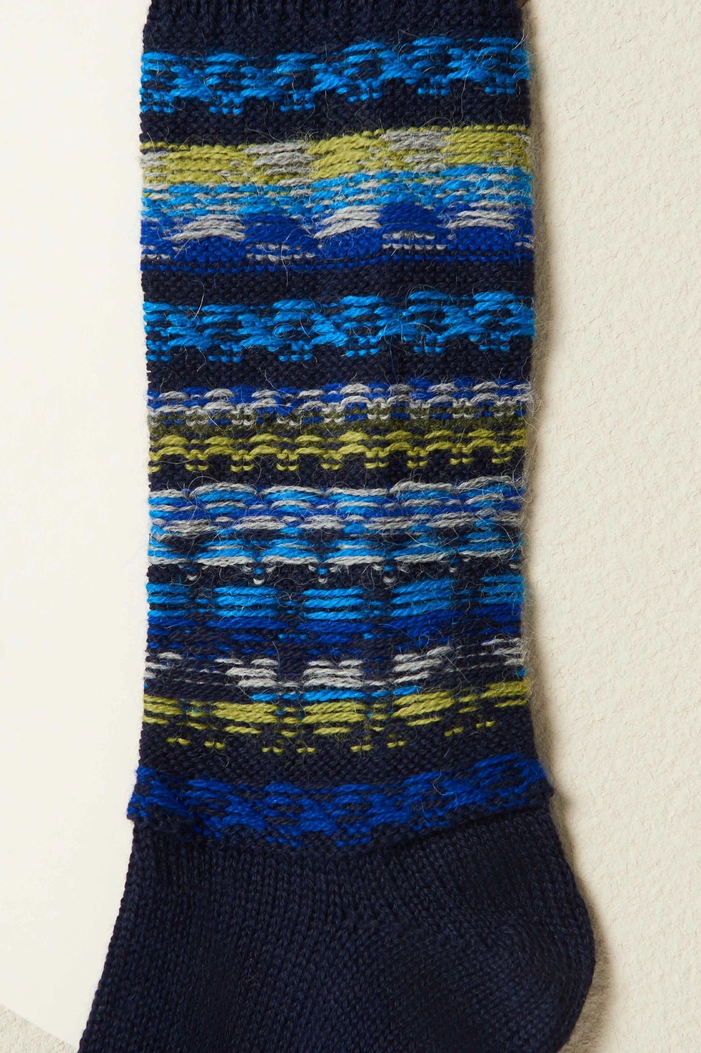 Peru long socks - Blue