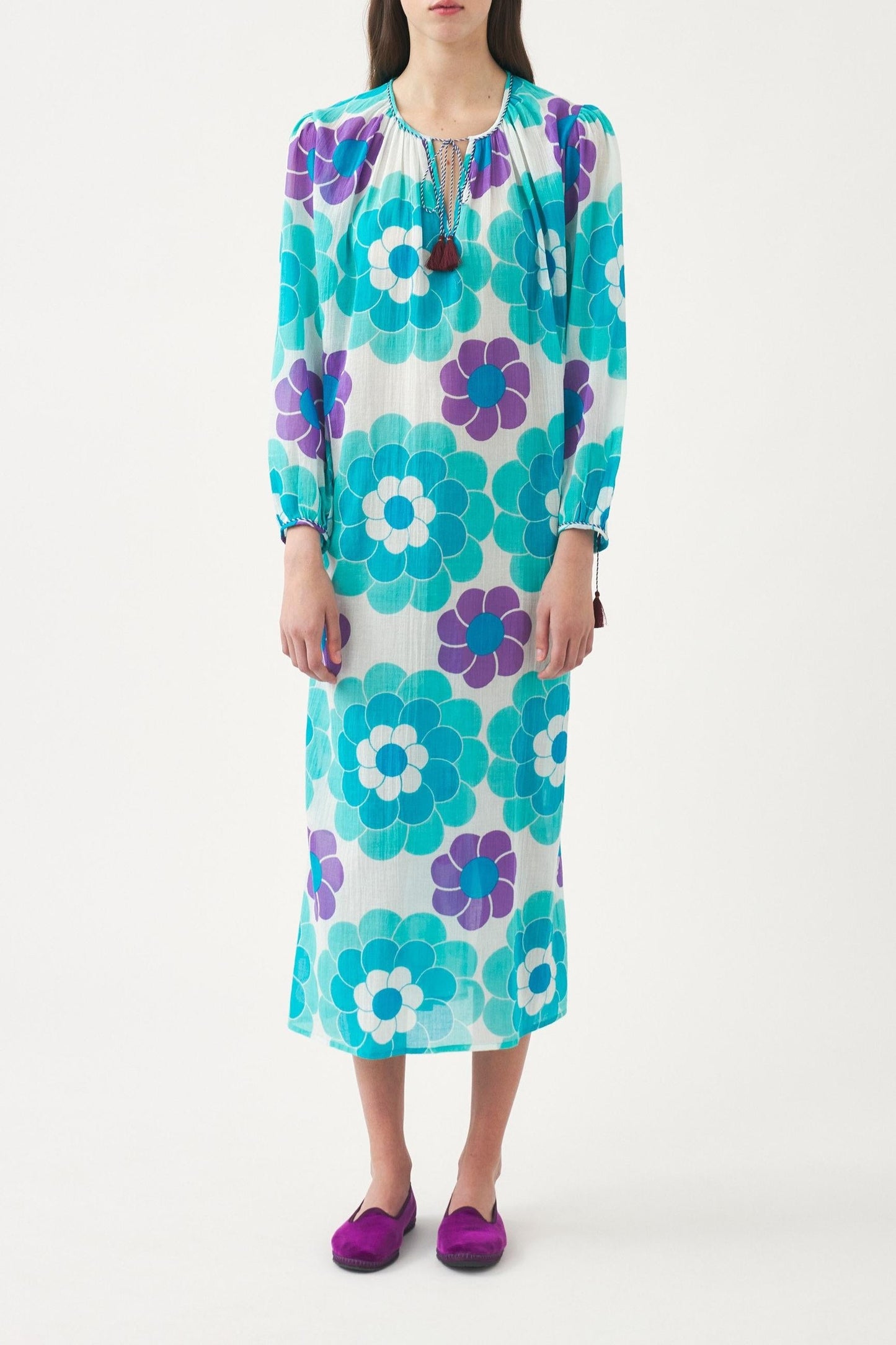 Print fluid dress Suny