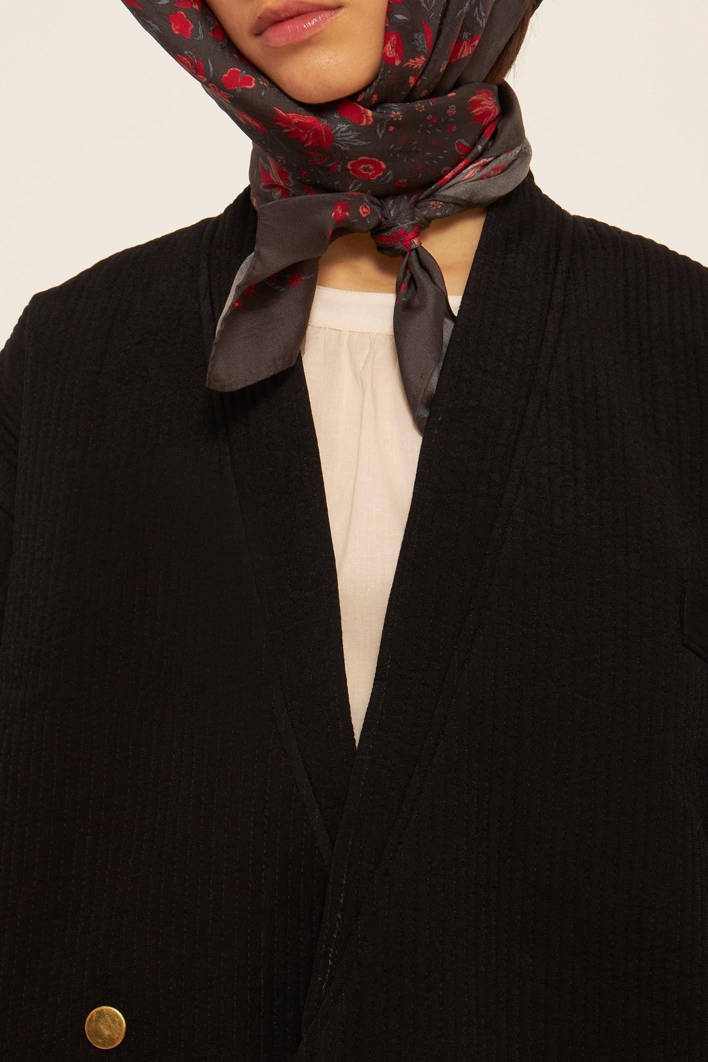 Annie silk scarf