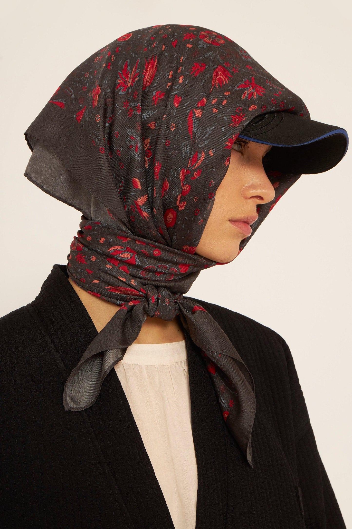 Annie silk scarf