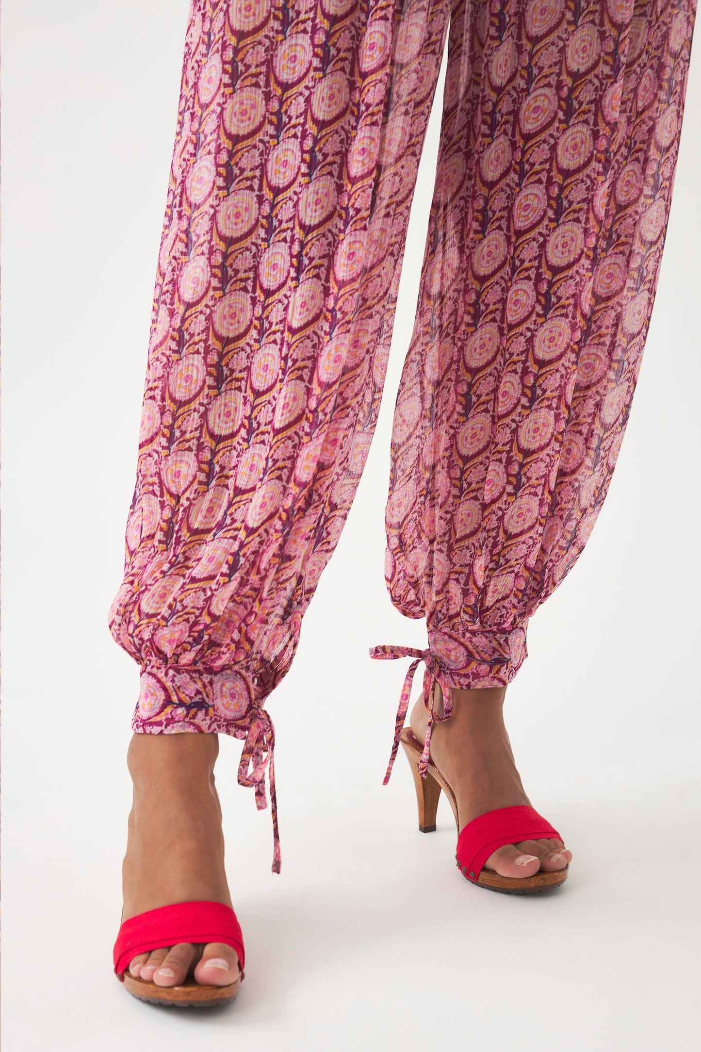Chiffon harem pants Cassy