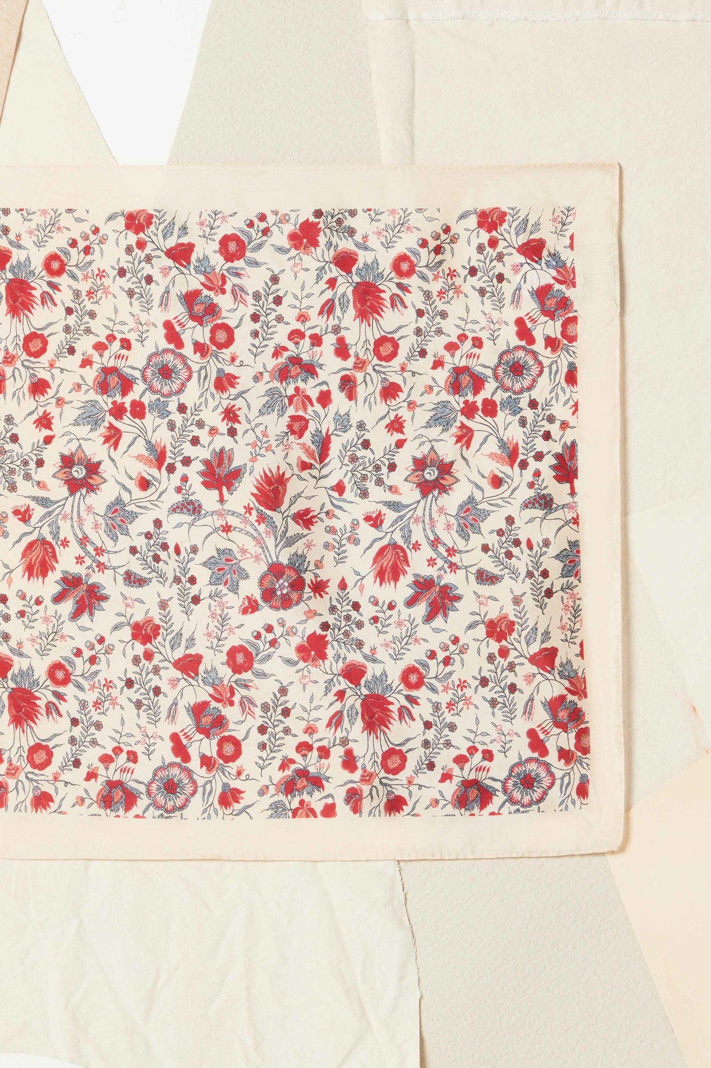 Annie floral bandana - Cream