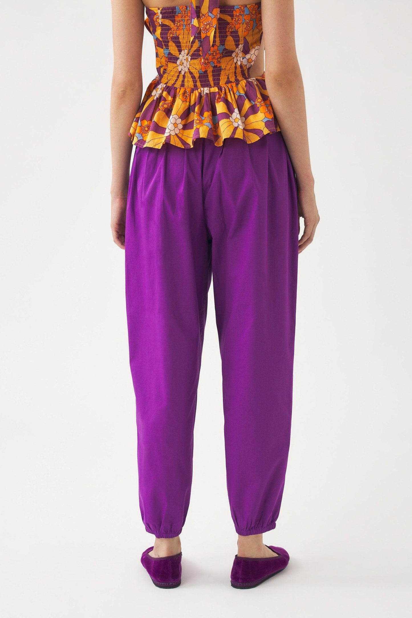 Harem pants with clips Bottom