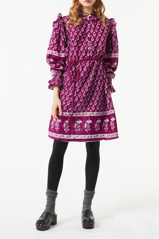 Robe Mandee - framboise