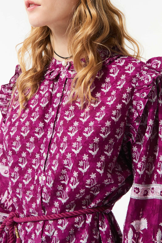 Robe Mandee - framboise