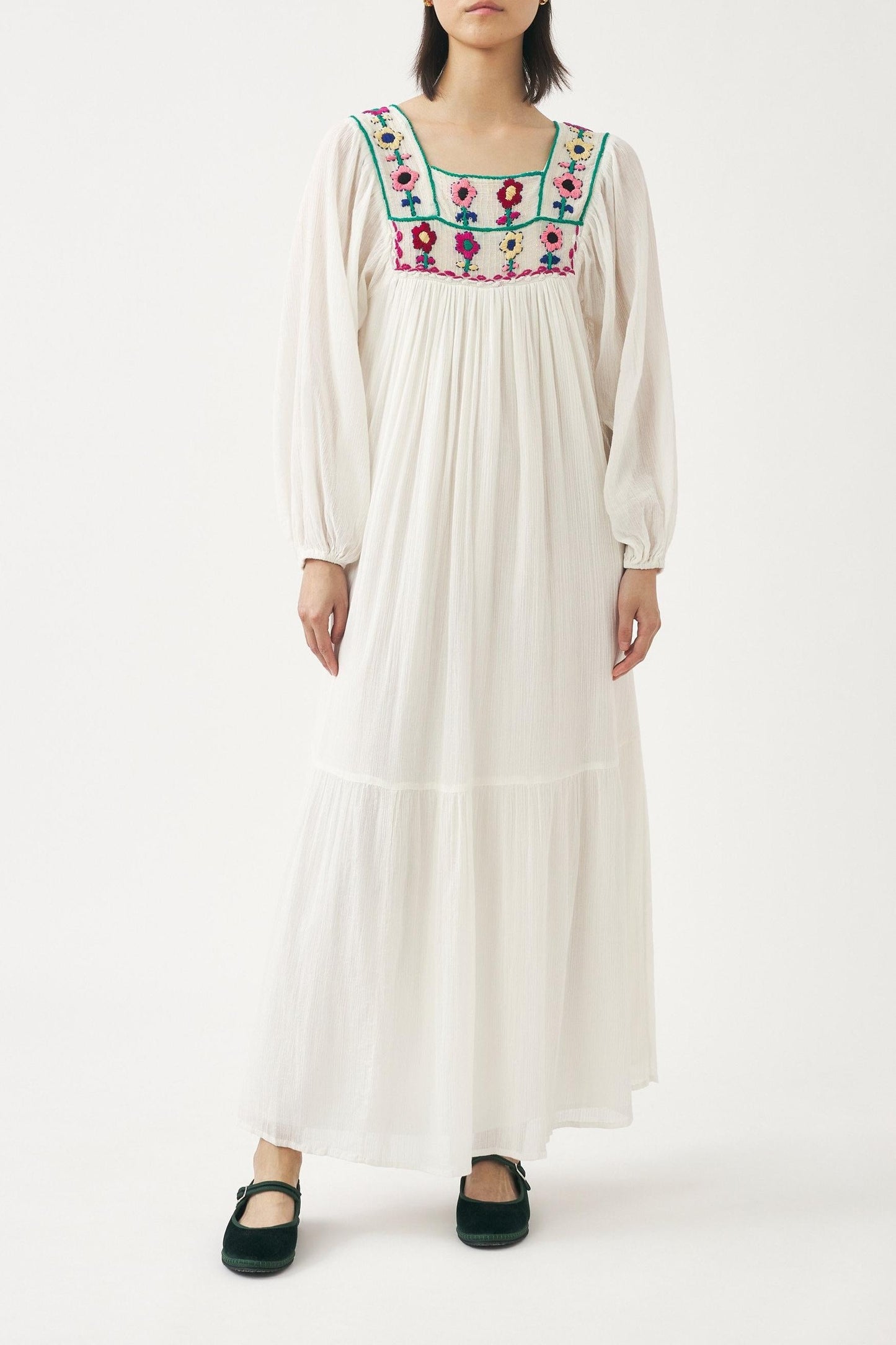 Hand-crocheted maxi dress Belinda