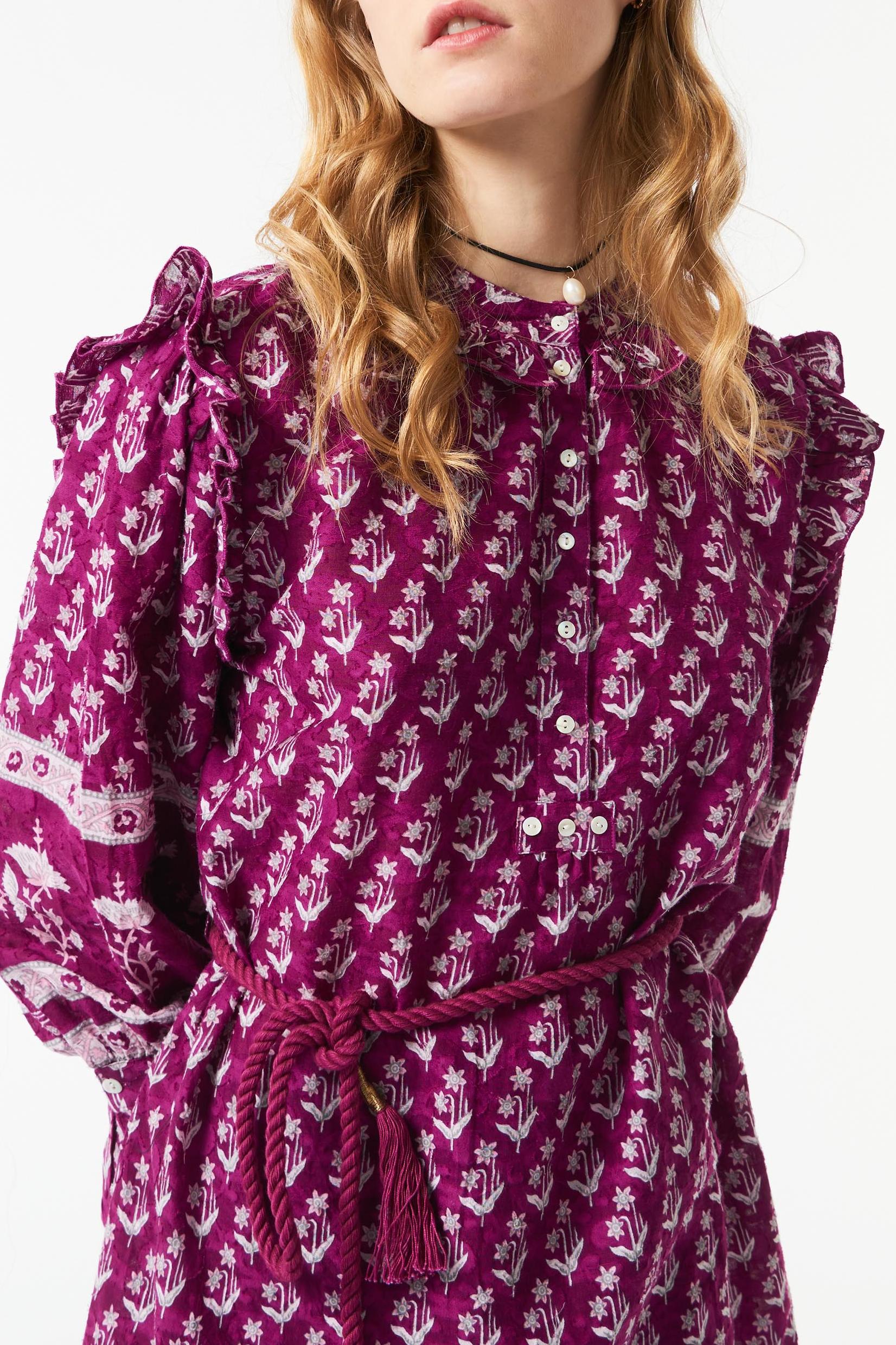 Robe Mandee - framboise