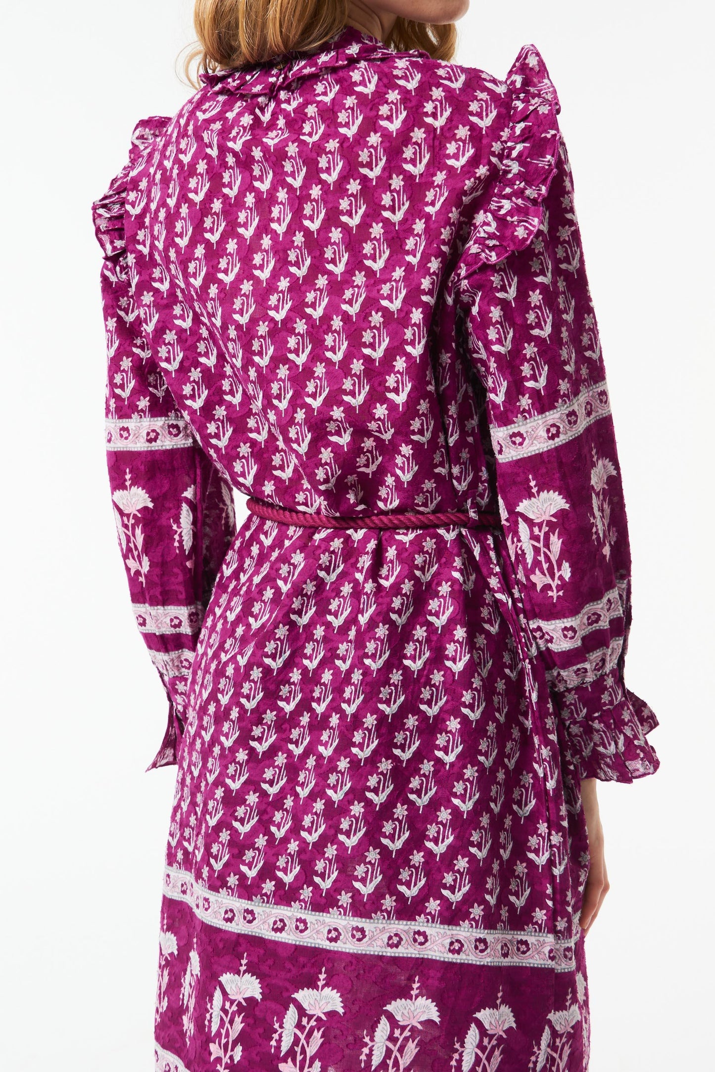 Robe Mandee - framboise