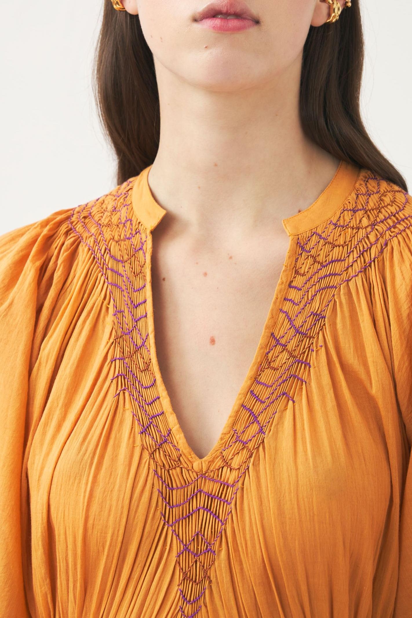 Maxi ruffle dress Ayo