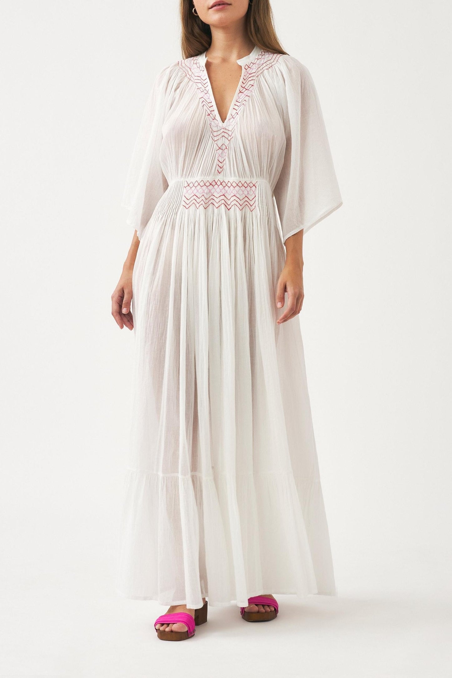 Maxi ruffle dress Ayo