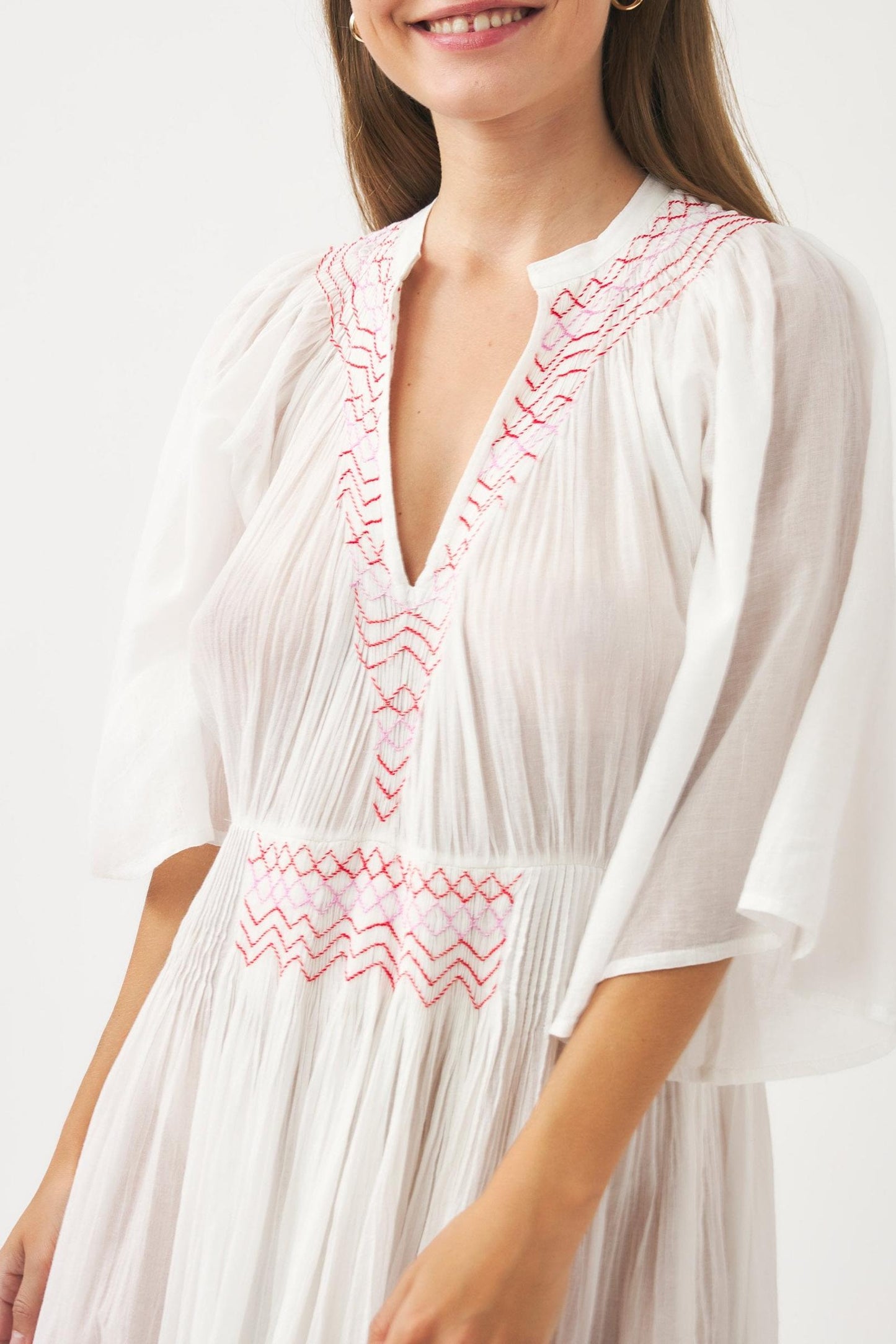 Maxi ruffle dress Ayo