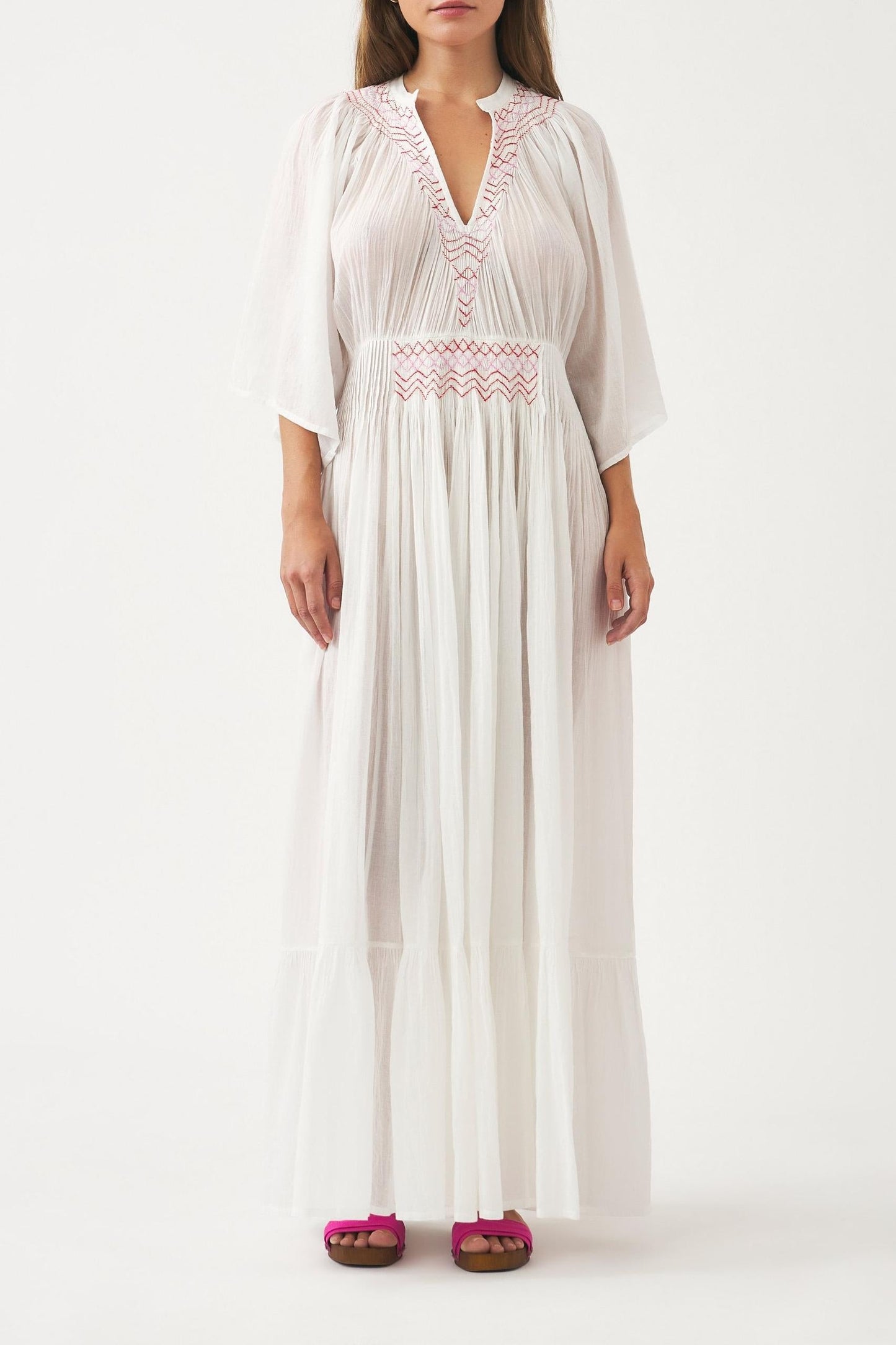Maxi ruffle dress Ayo