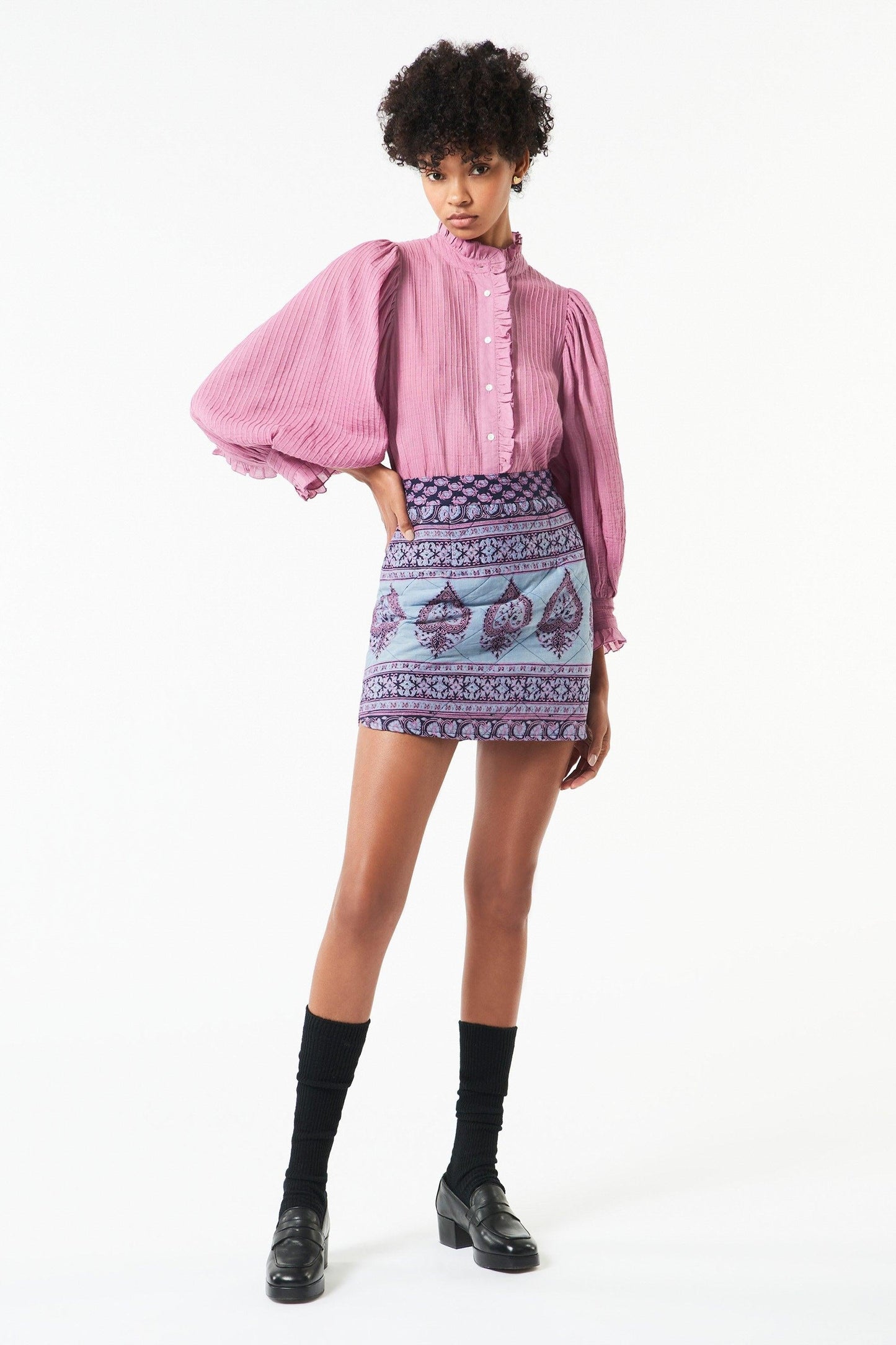 Chemise Yvette - rose