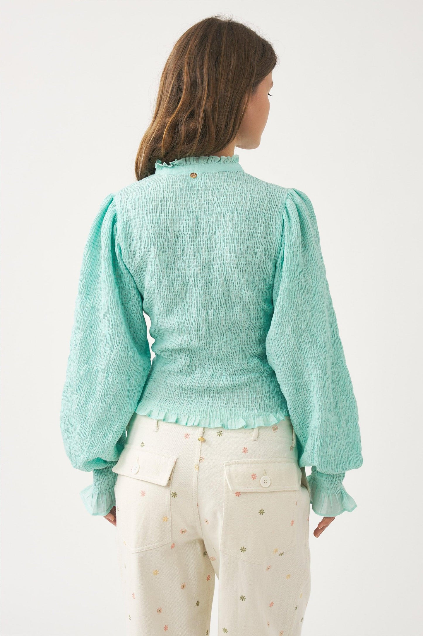 Smocked blouse Anna